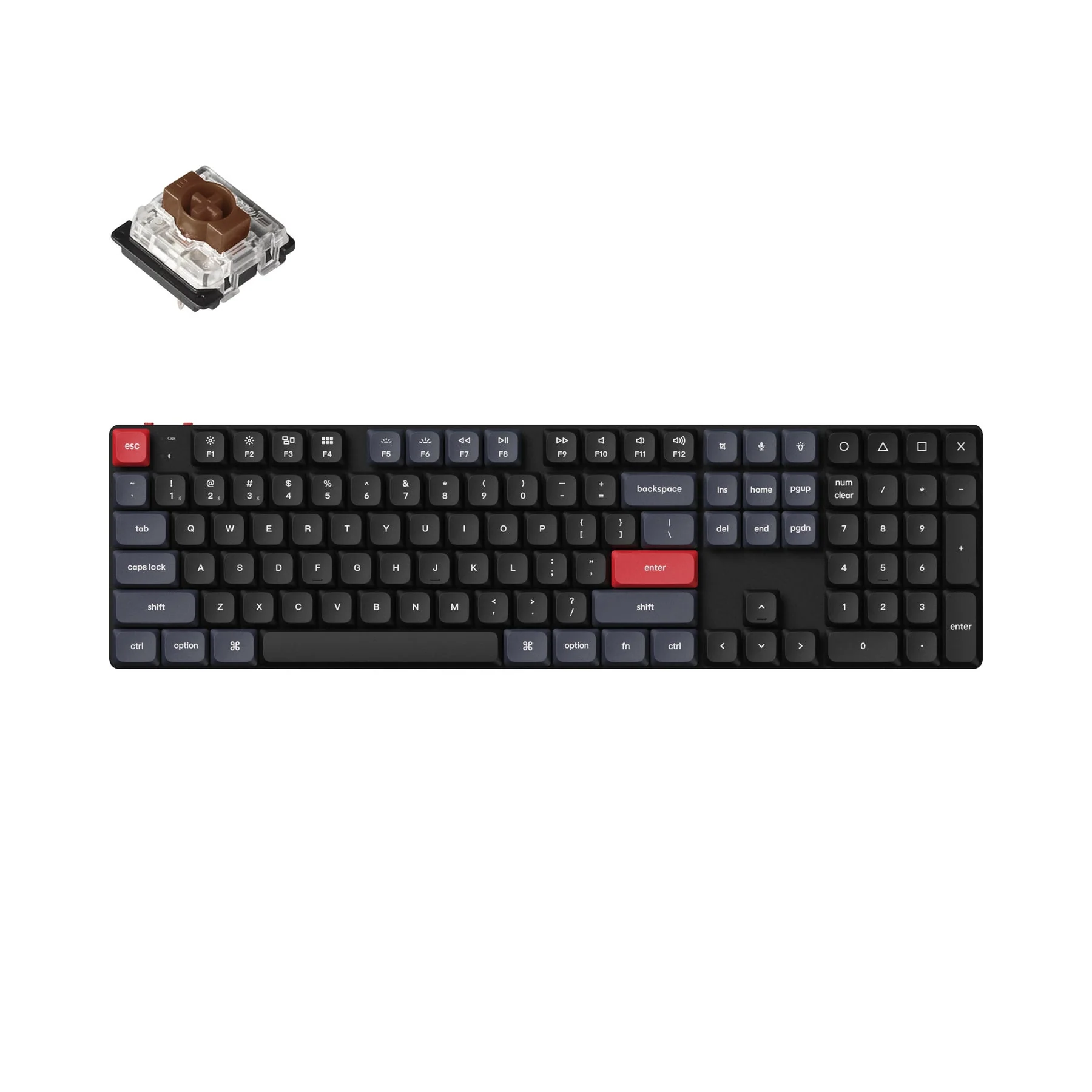 Keychron K5 Pro QMK/VIA Wireless Custom Mechanical Keyboard (US ANSI Layout) - Image 2