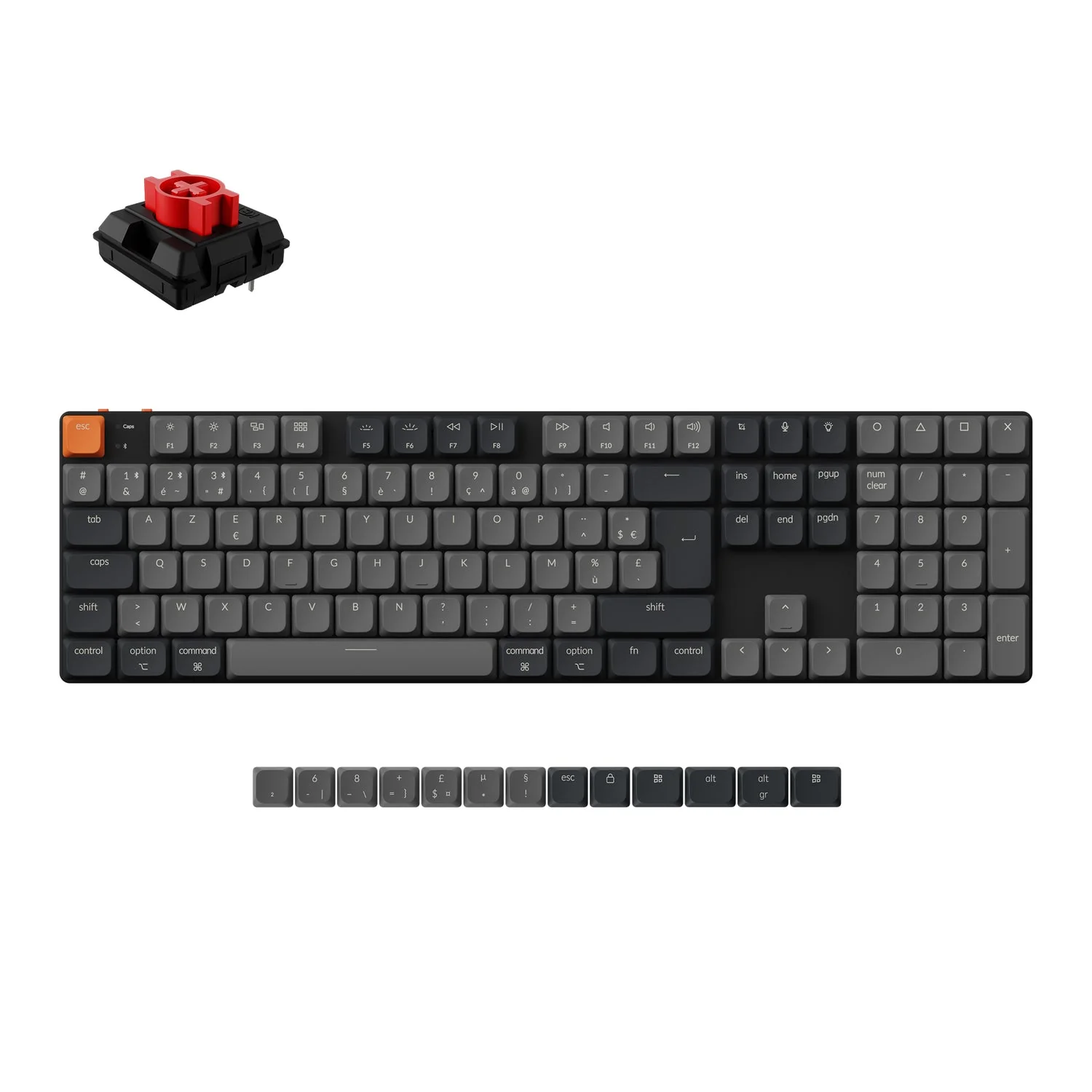 Keychron K5 QMK Wireless Mechanical Keyboard (ISO Layout) - Version 2 - Image 13