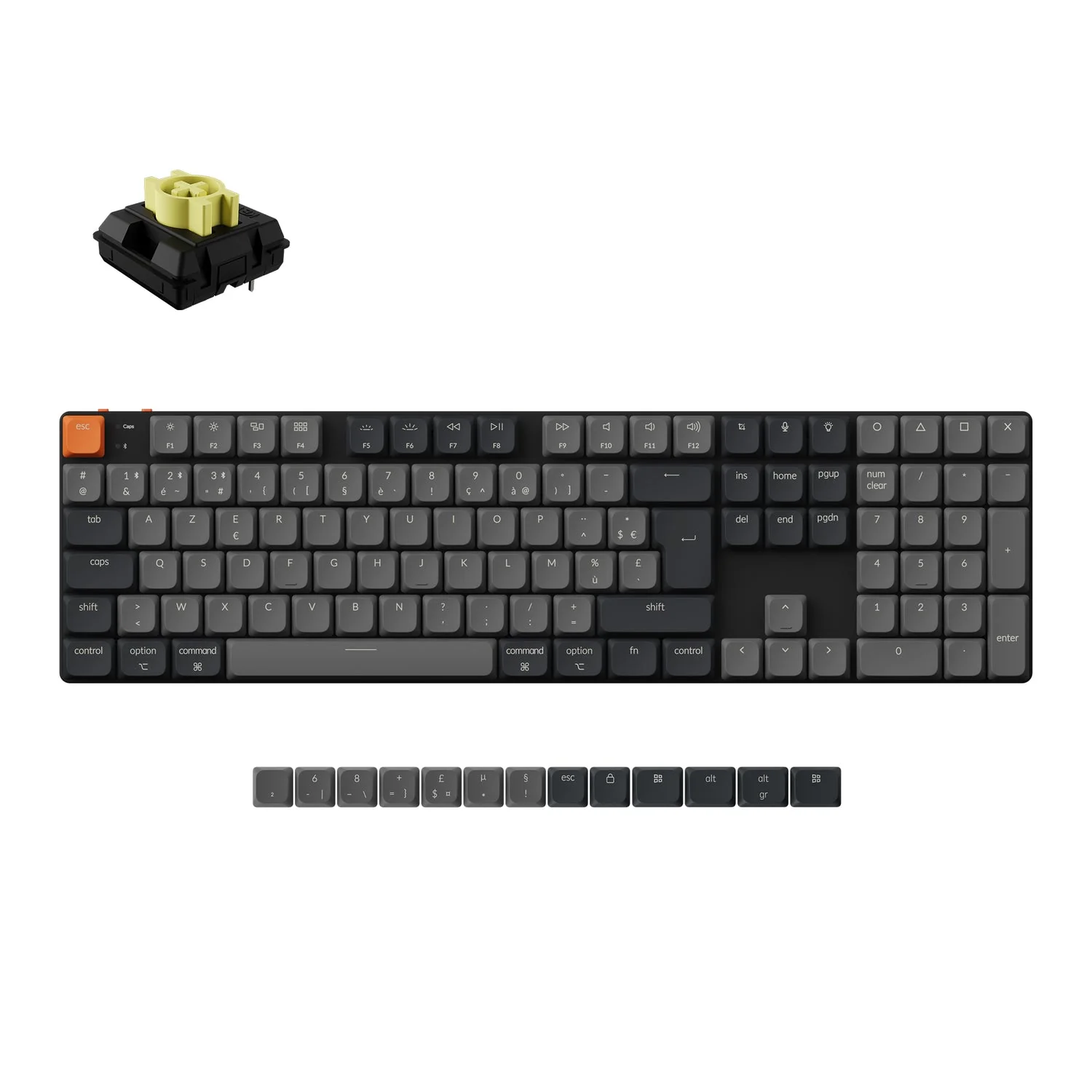 Keychron K5 QMK Wireless Mechanical Keyboard (ISO Layout) - Version 2 - Image 15