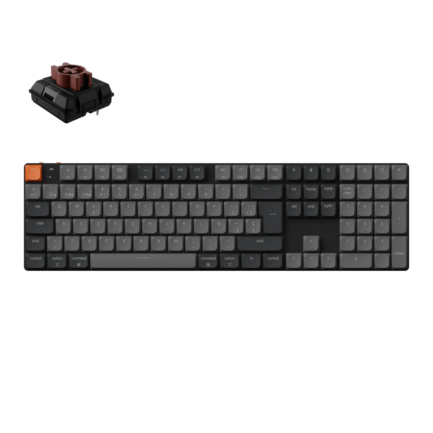 Keychron K5 QMK Wireless Mechanical Keyboard (ISO Layout) - Version 2 - Image 17