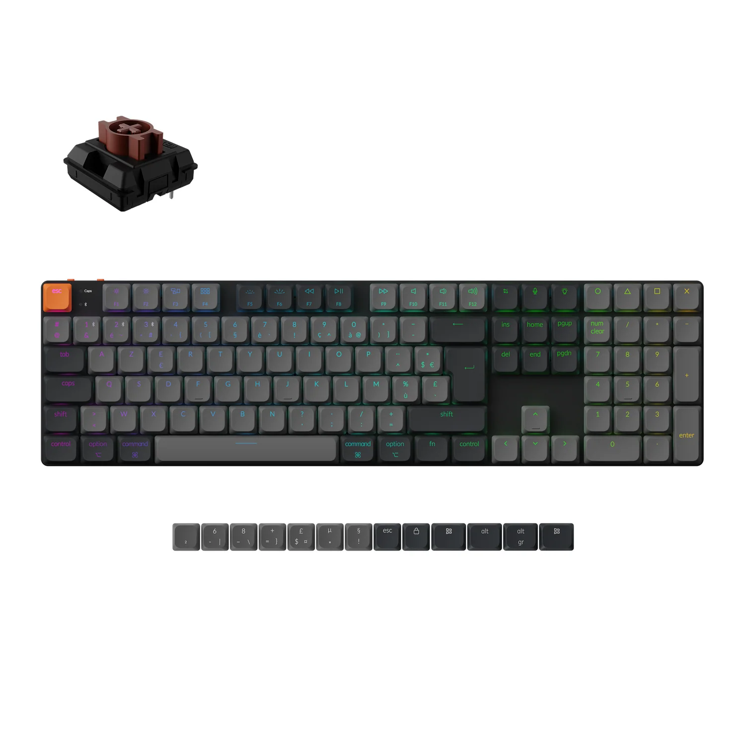Keychron K5 QMK Wireless Mechanical Keyboard (ISO Layout) - Version 2 - Image 20