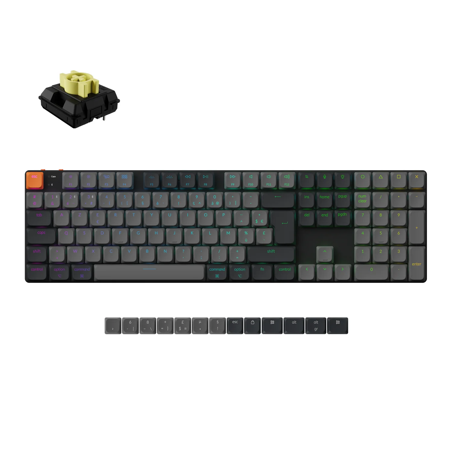 Keychron K5 QMK Wireless Mechanical Keyboard (ISO Layout) - Version 2 - Image 21