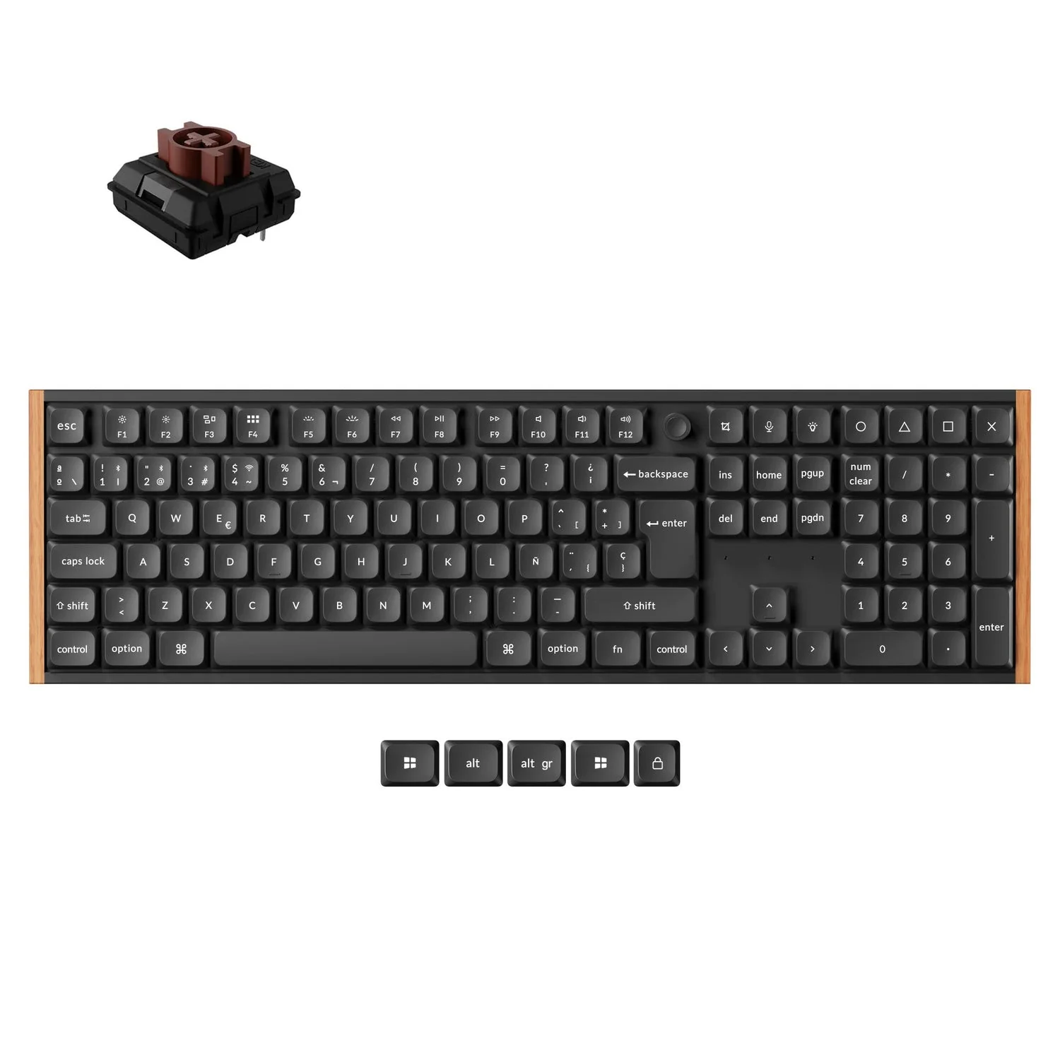Keychron K5 Ultra 8K Wireless Custom Mechanical Keyboard ISO Layout Collection - Image 10