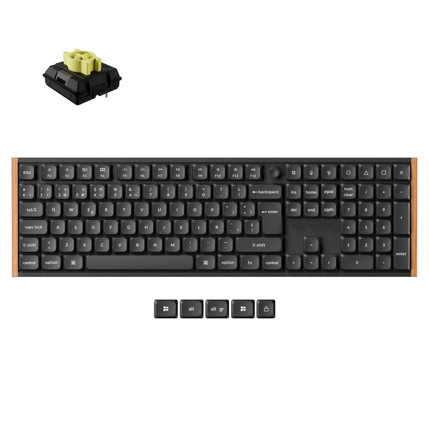 Keychron K5 Ultra 8K Wireless Custom Mechanical Keyboard ISO Layout Collection - Image 11