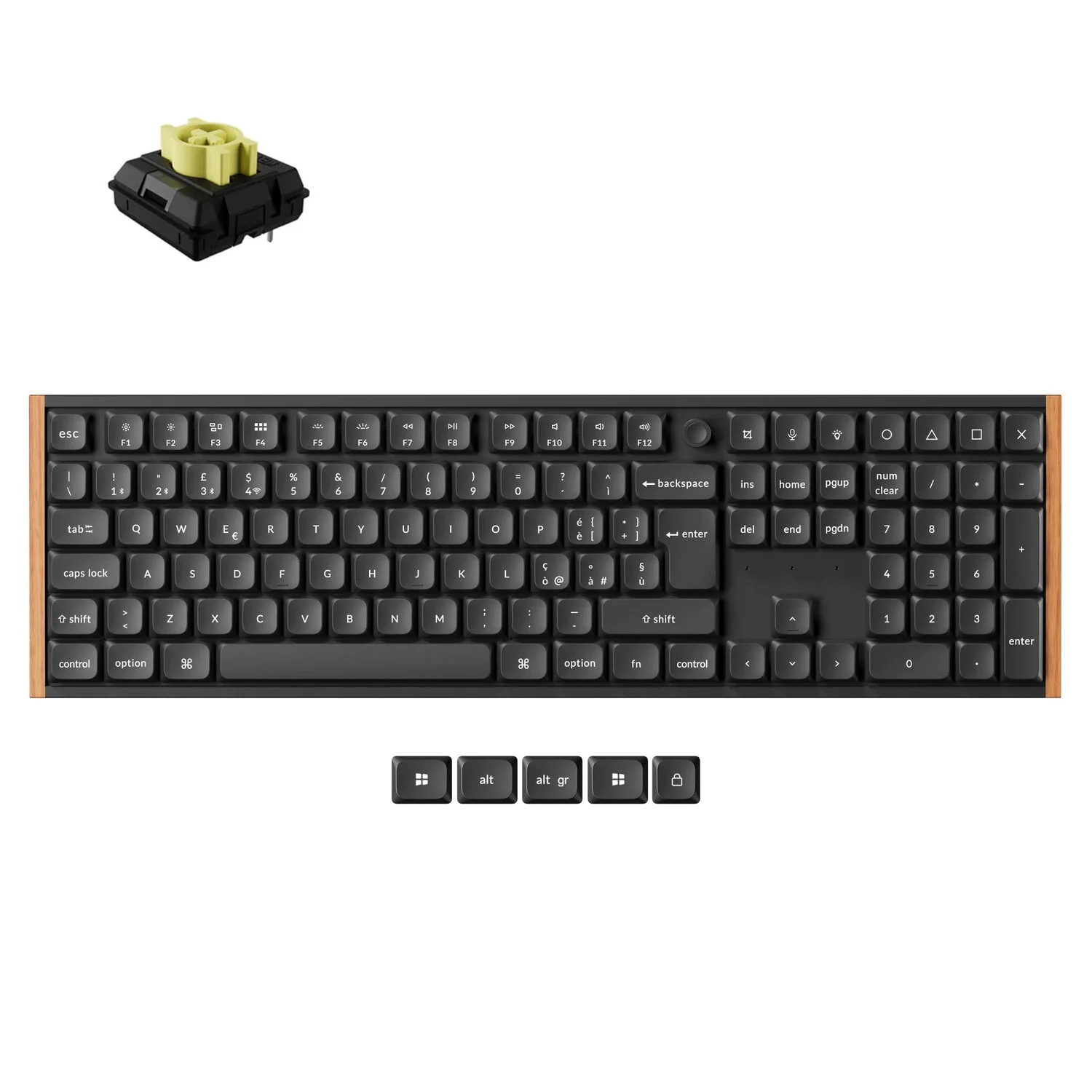 Keychron K5 Ultra 8K Wireless Custom Mechanical Keyboard ISO Layout Collection - Image 14