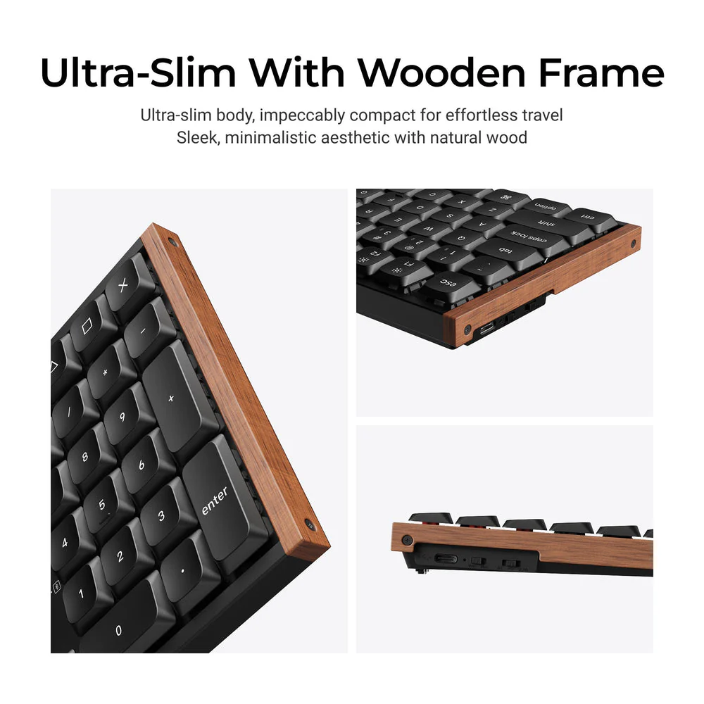 Keychron K5 Ultra 8K Wireless Custom Mechanical Keyboard ISO Layout Collection - Image 3