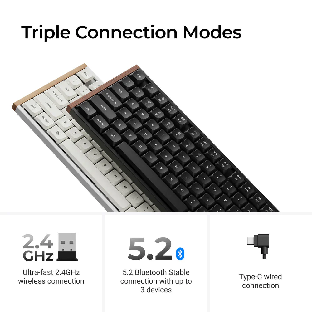 Keychron K5 Ultra 8K Wireless Custom Mechanical Keyboard ISO Layout Collection - Image 4