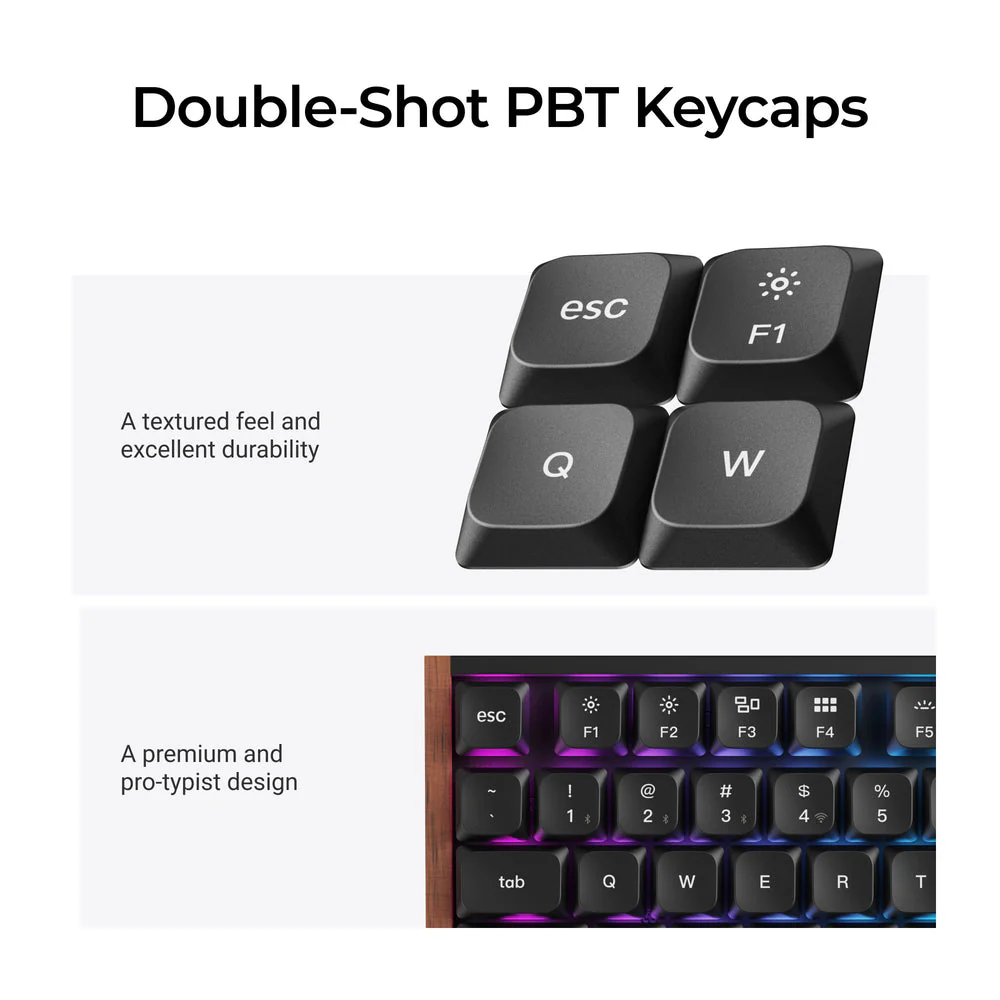 Keychron K5 Ultra 8K Wireless Custom Mechanical Keyboard ISO Layout Collection - Image 5
