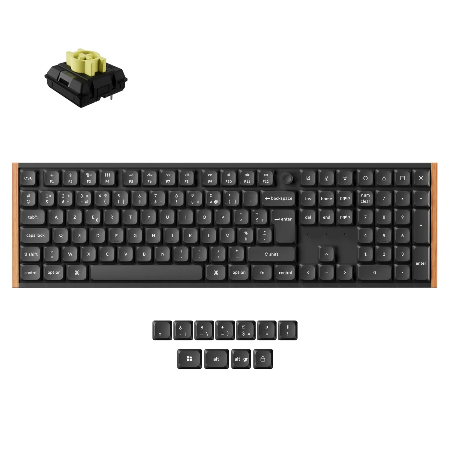 Keychron K5 Ultra 8K Wireless Custom Mechanical Keyboard ISO Layout Collection - Image 8