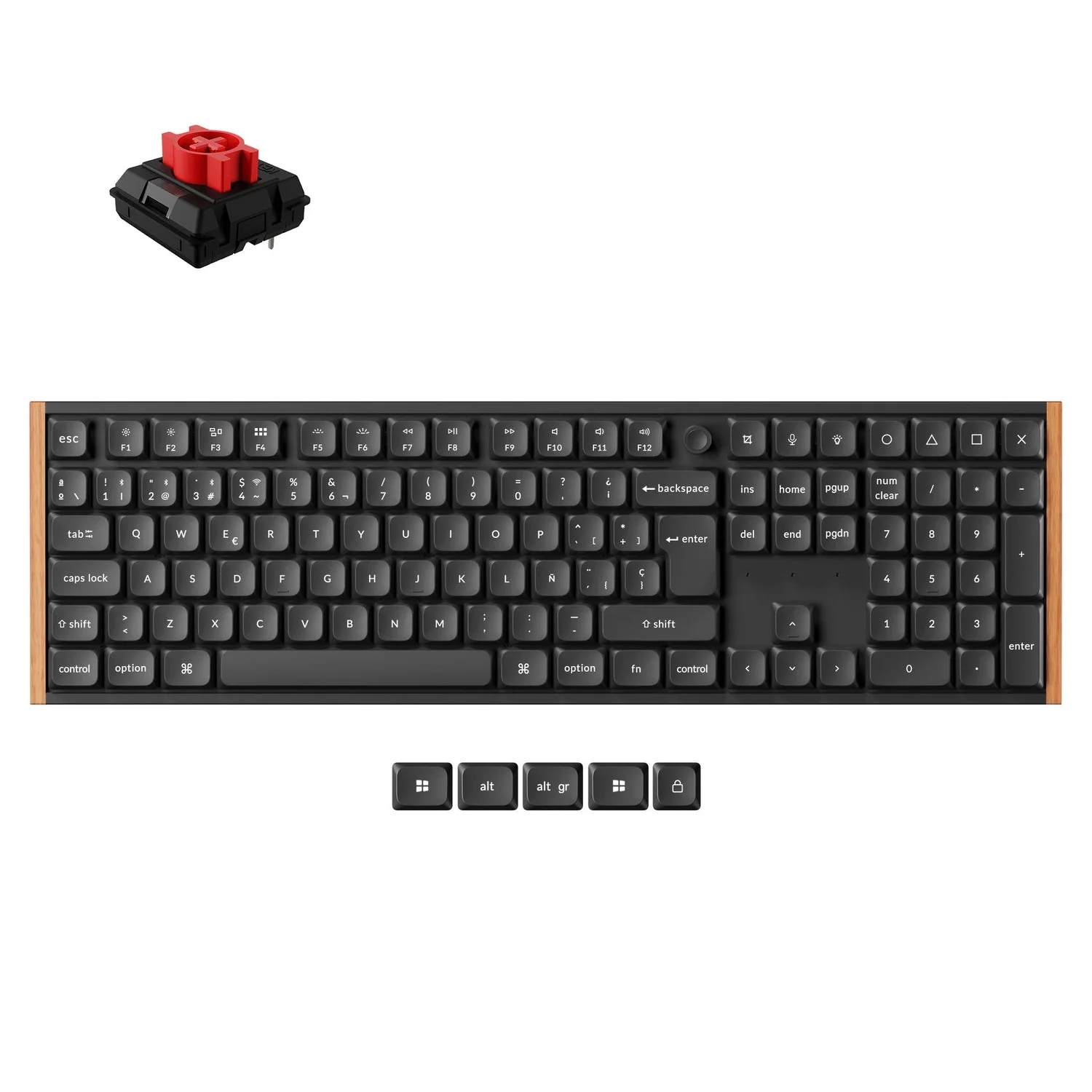 Keychron K5 Ultra 8K Wireless Custom Mechanical Keyboard ISO Layout Collection - Image 9
