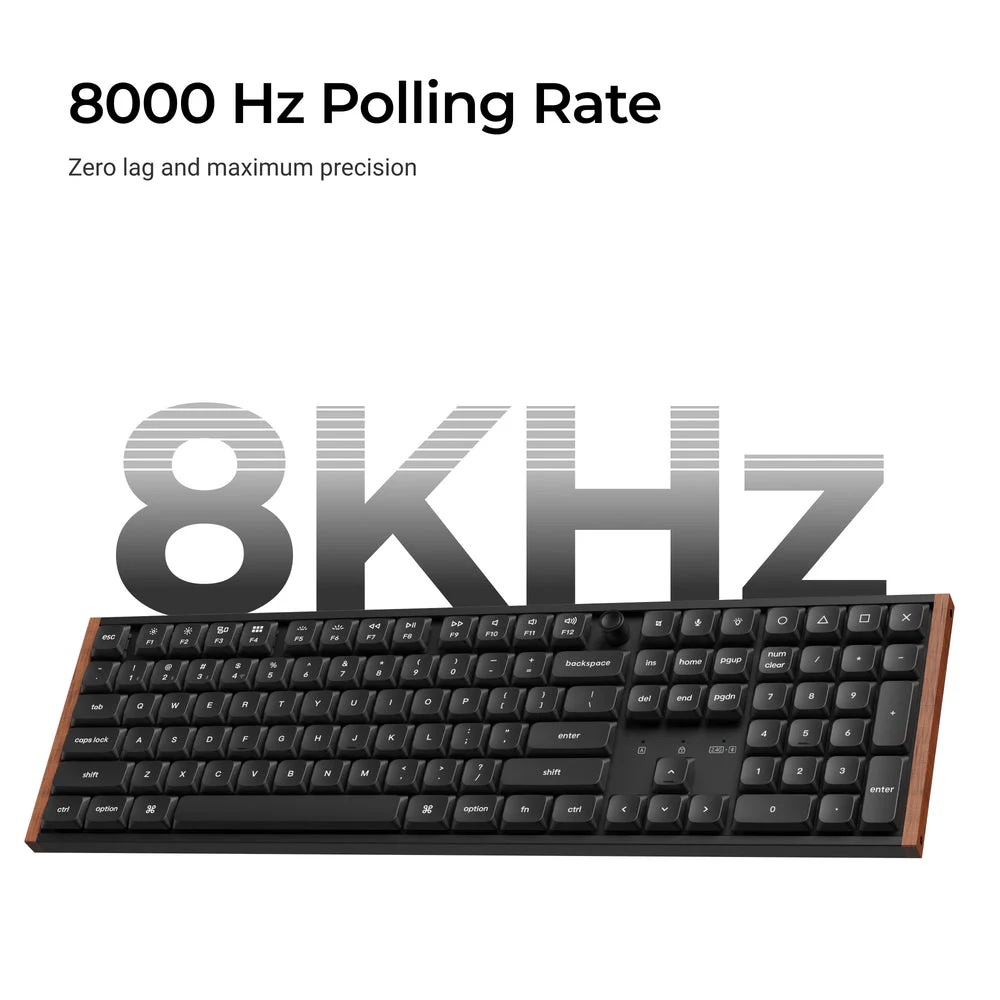 Keychron K5 Ultra 8K Wireless Custom Mechanical Keyboard (US ANSI Layout) - Image 3