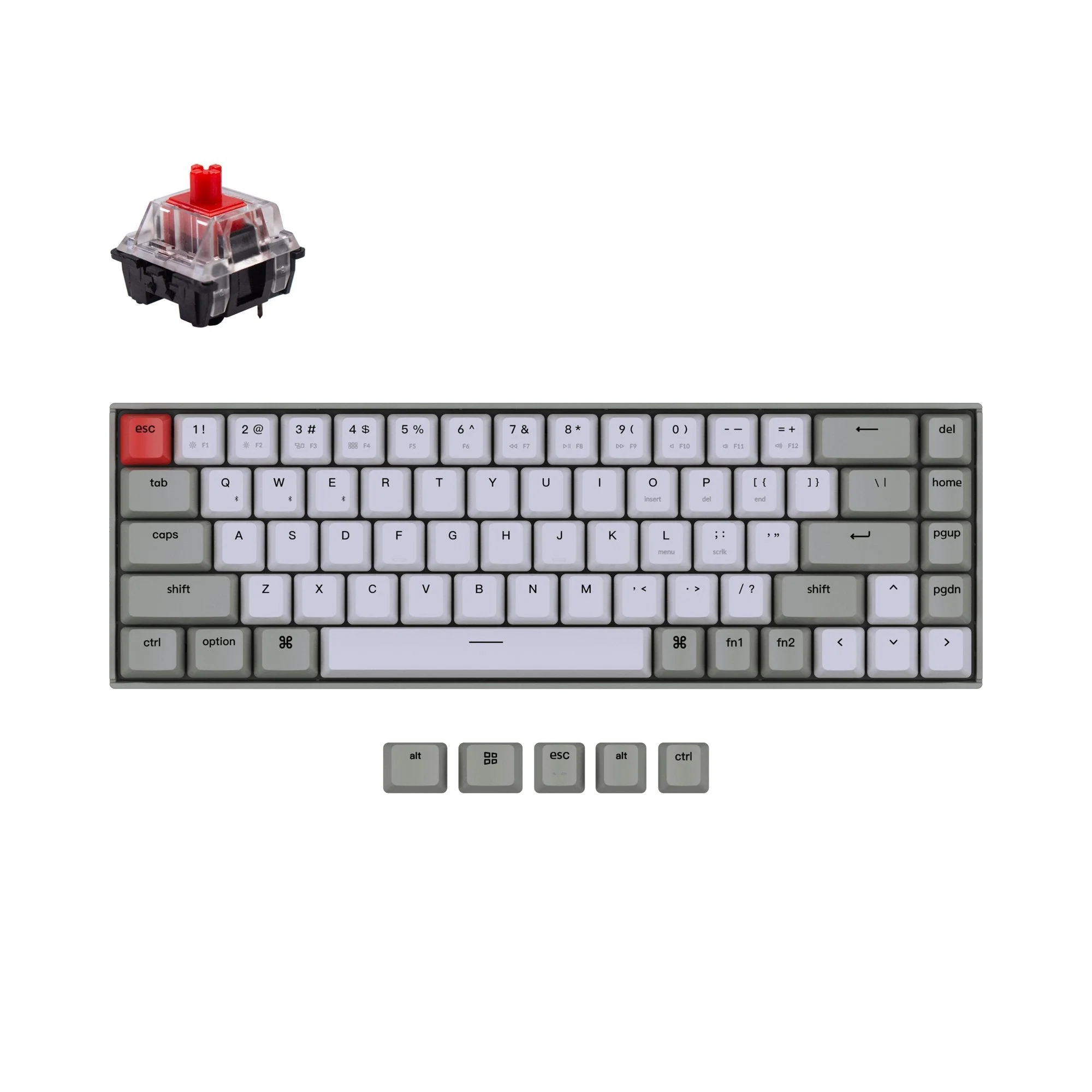 Keychron K6 Wireless Mechanical Keyboard (US ANSI Layout) - Image 13