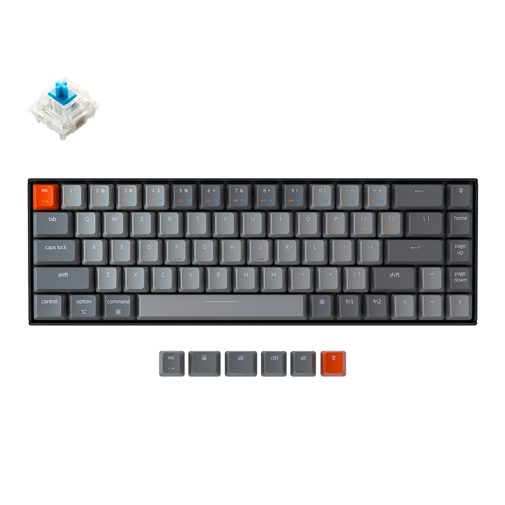 Keychron K6 Wireless Mechanical Keyboard (US ANSI Layout) - Image 2