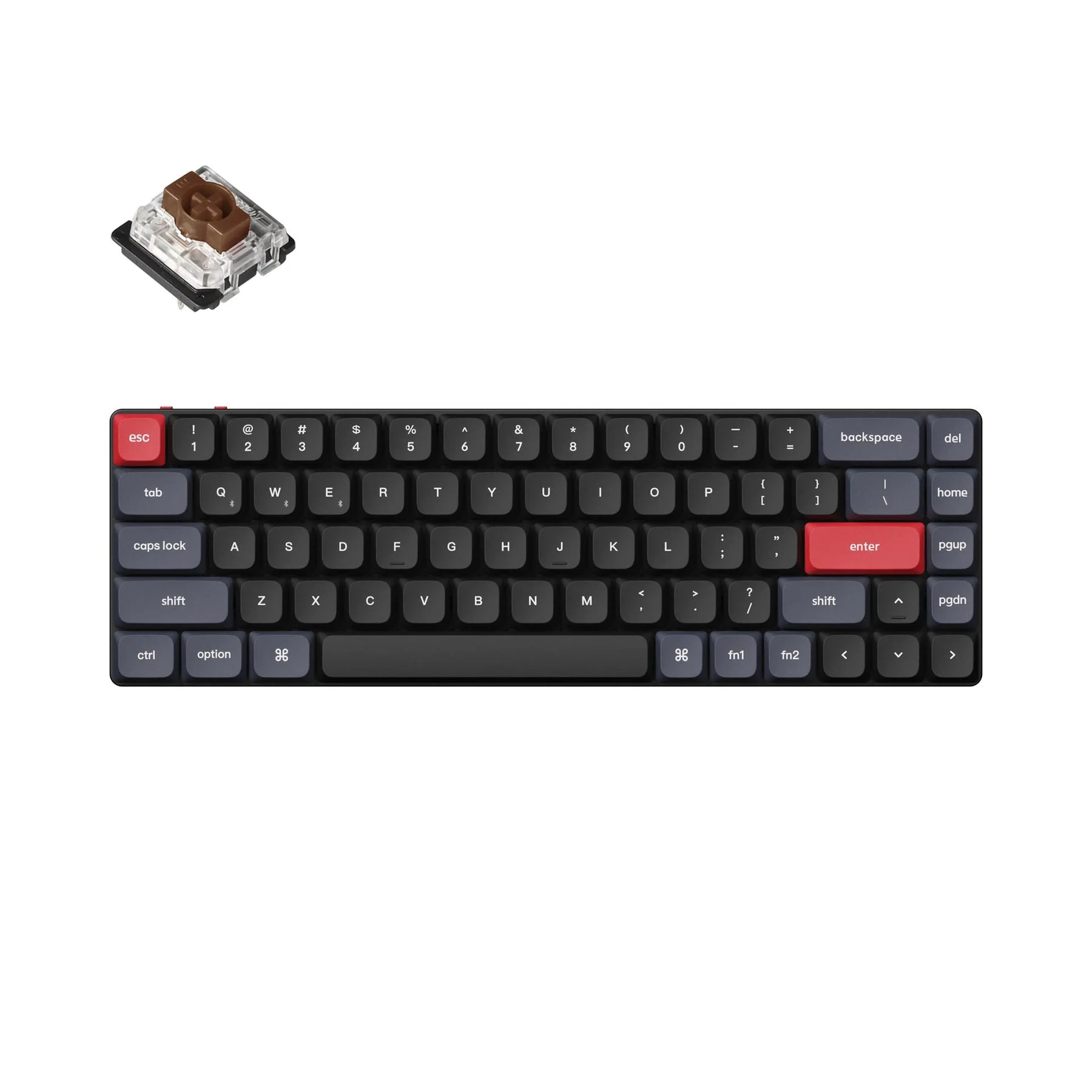 Keychron K7 Pro QMK/VIA Wireless Custom Mechanical Keyboard (US ANSI Layout) - Image 2
