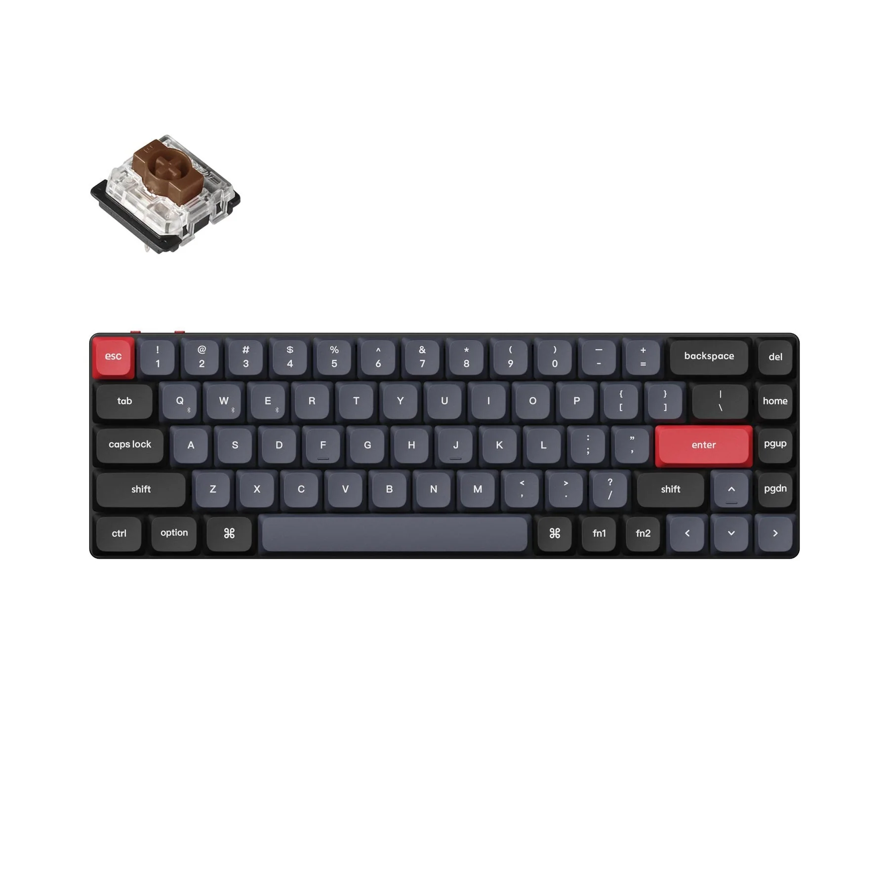 Keychron K7 Pro QMK/VIA Wireless Custom Mechanical Keyboard (US ANSI Layout) - Image 4