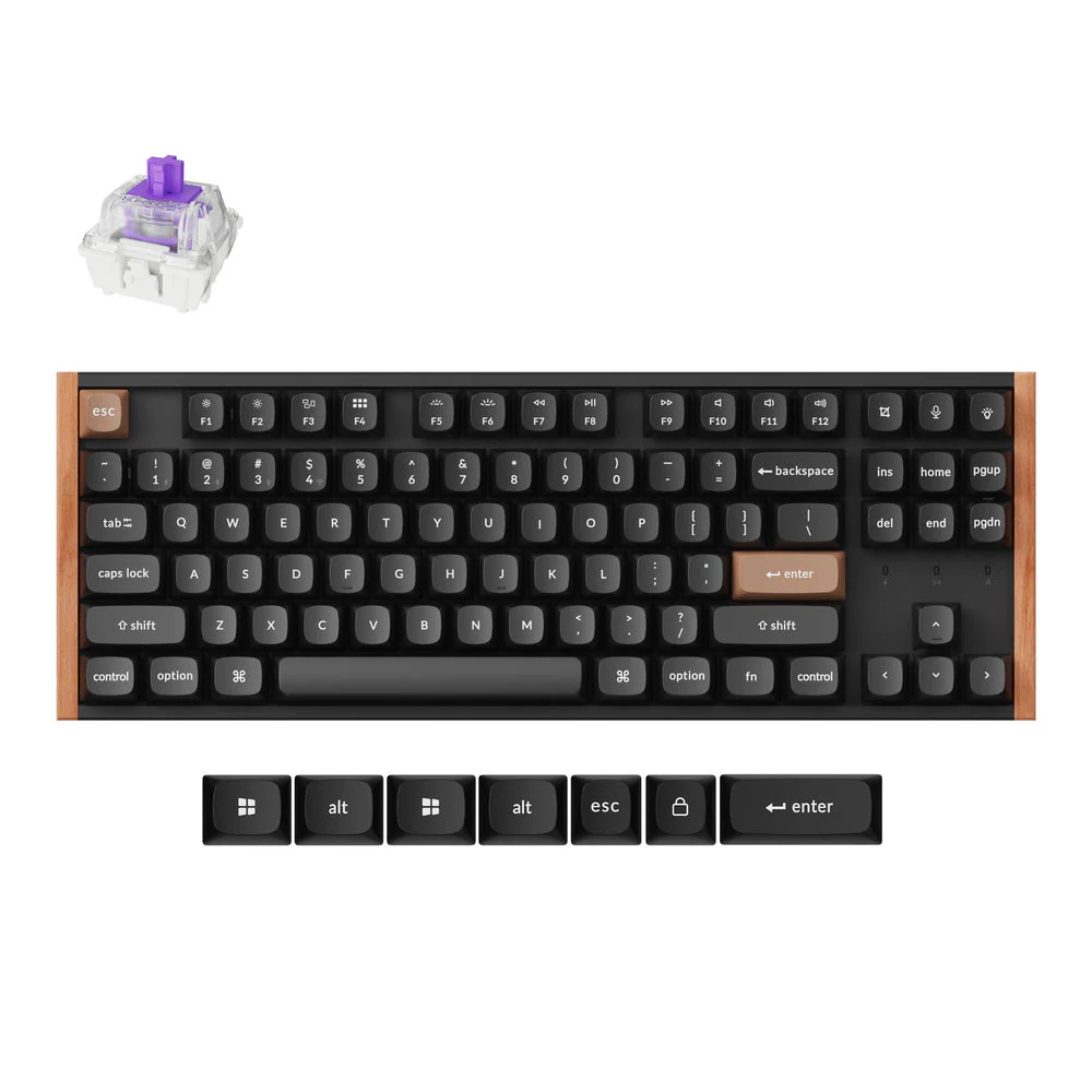 Keychron K8 HE Wireless Magnetic Switch Custom Keyboard (US ANSI Layout) - Image 7