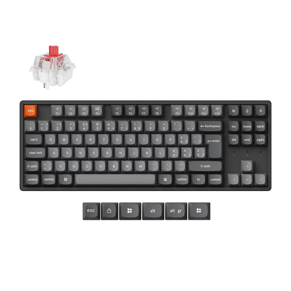 Keychron K8 Max QMK Wireless Mechanical Keyboard ISO Layout Collection - Image 5