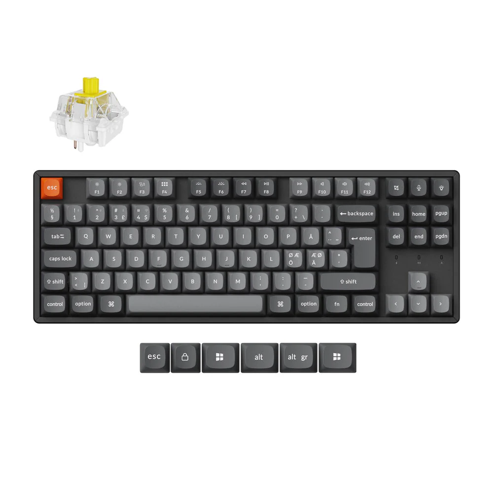 Keychron K8 Max QMK Wireless Mechanical Keyboard ISO Layout Collection - Image 9