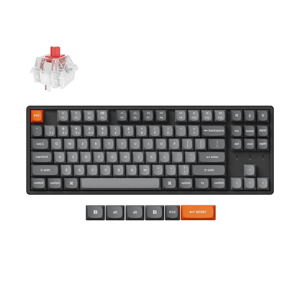 Keychron K8 Max QMK Wireless Mechanical Keyboard (US ANSI Layout) - Image 4