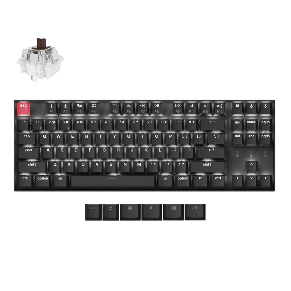 Keychron K8 QMK Wireless Mechanical Keyboard (Version 2) (US ANSI Layout) - Image 10