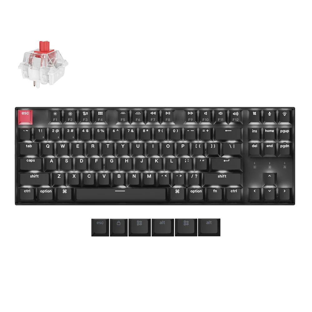 Keychron K8 QMK Wireless Mechanical Keyboard (Version 2) (US ANSI Layout) - Image 11