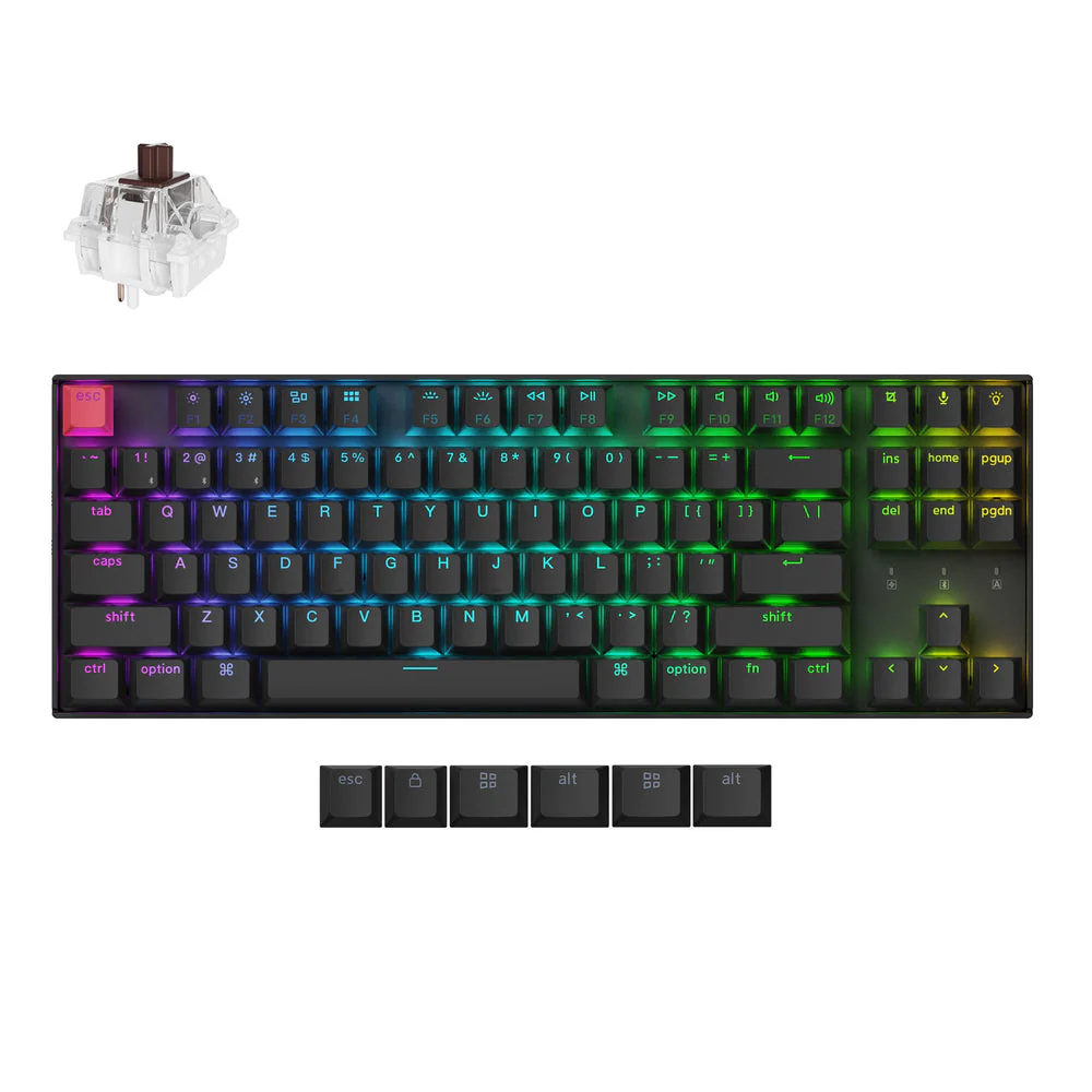 Keychron K8 QMK Wireless Mechanical Keyboard (Version 2) (US ANSI Layout) - Image 2