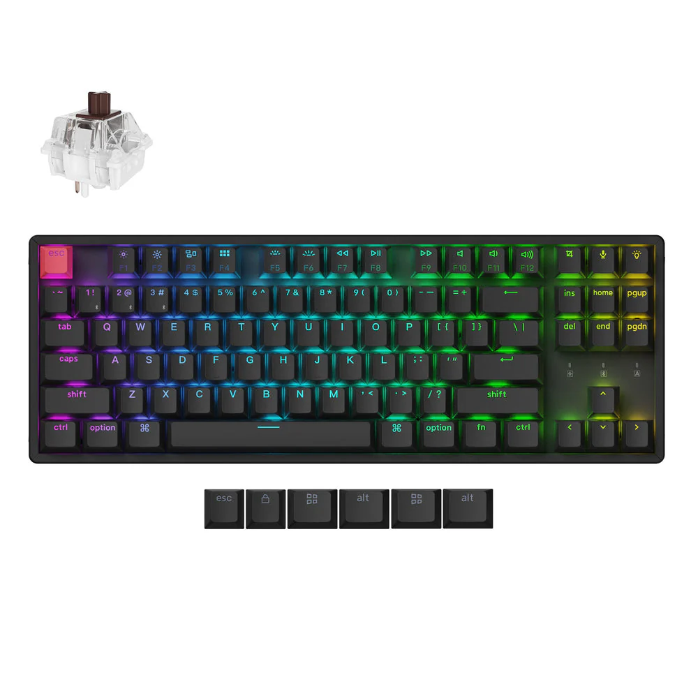 Keychron K8 QMK Wireless Mechanical Keyboard (Version 2) (US ANSI Layout) - Image 5