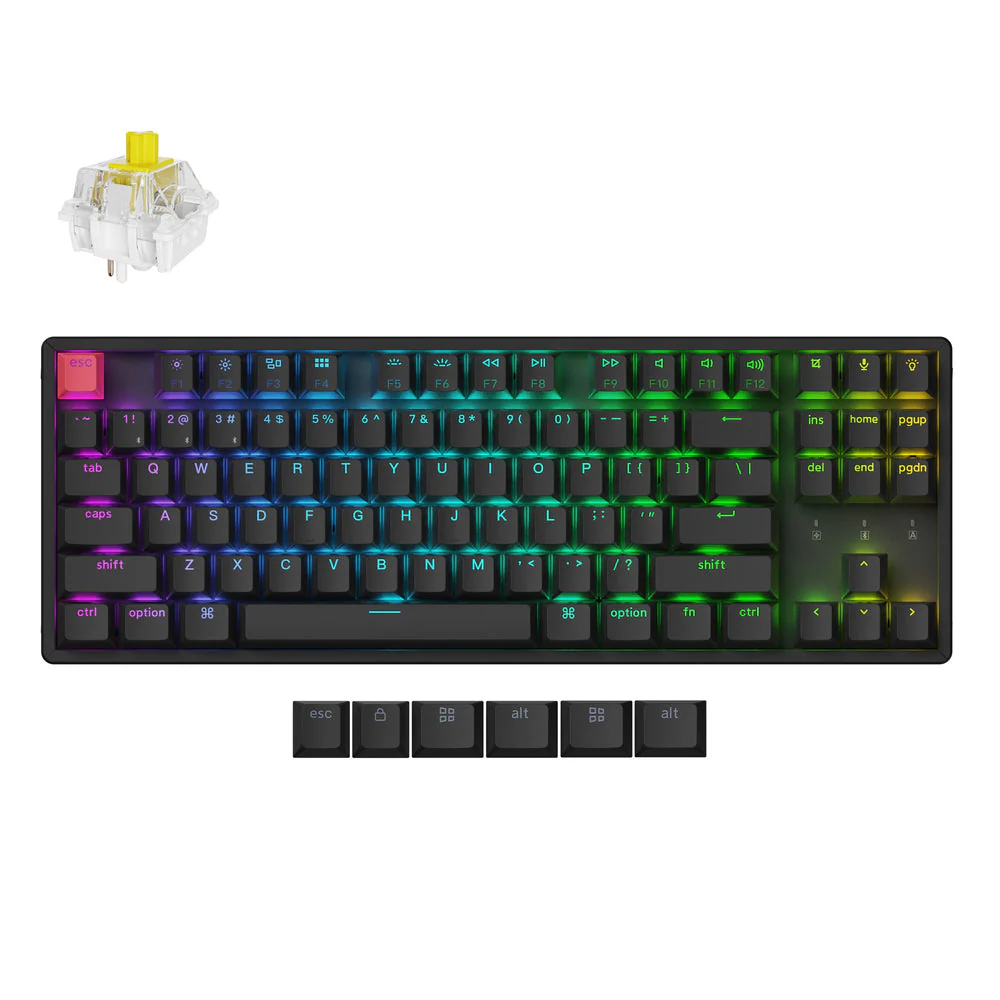 Keychron K8 QMK Wireless Mechanical Keyboard (Version 2) (US ANSI Layout) - Image 6