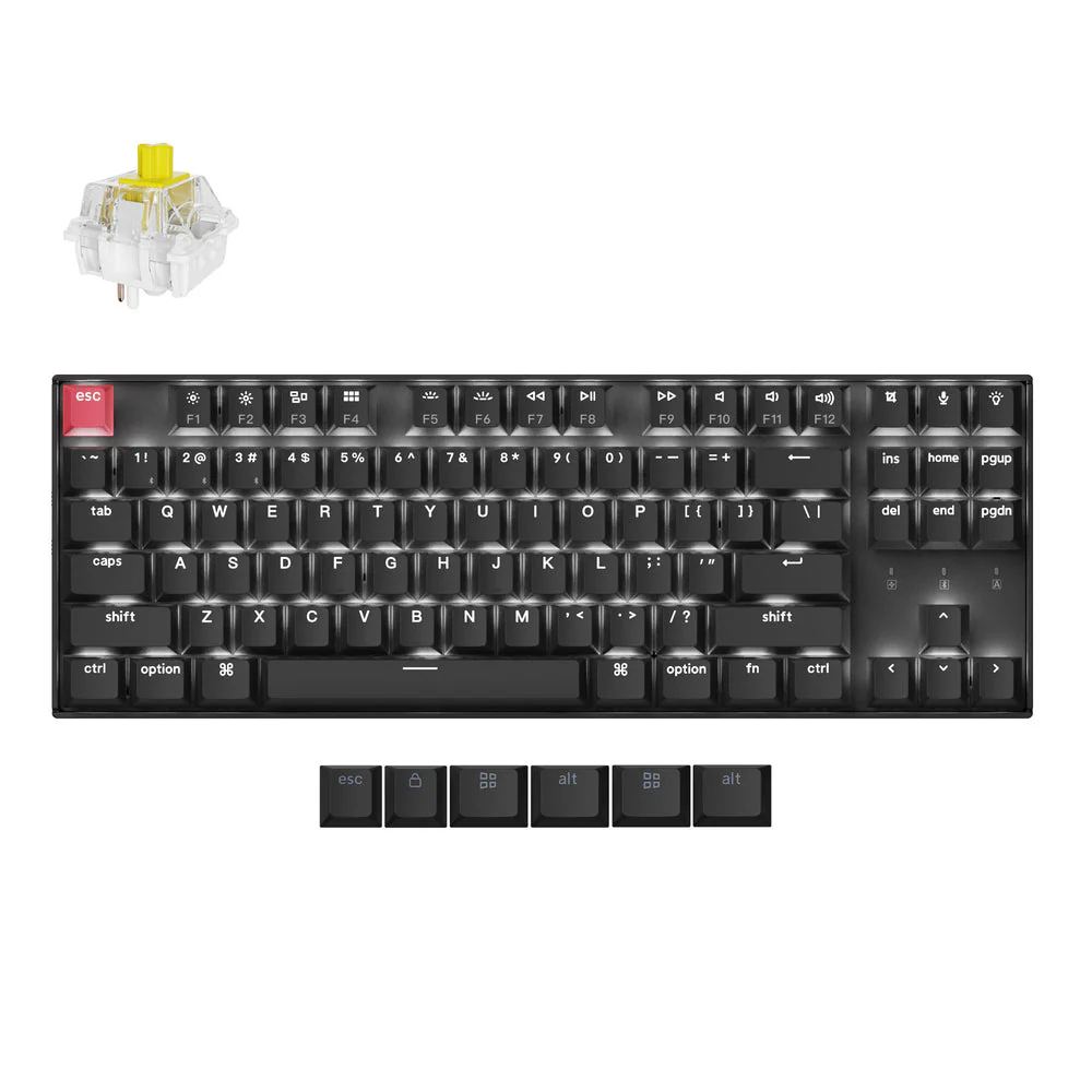 Keychron K8 QMK Wireless Mechanical Keyboard (Version 2) (US ANSI Layout) - Image 9