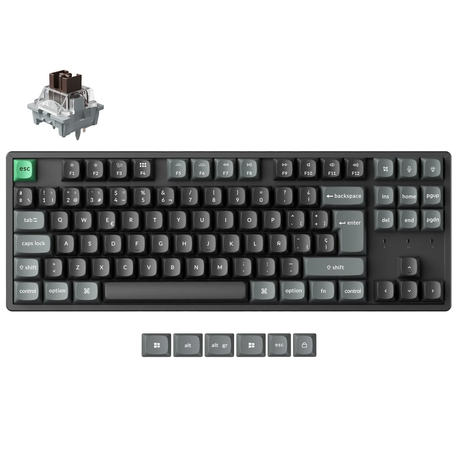 Keychron K8 Ultra 8K Wireless Custom Mechanical Keyboard ISO Layout Collection - Image 7