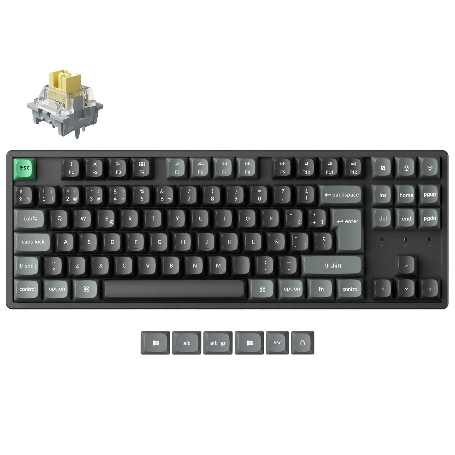 Keychron K8 Ultra 8K Wireless Custom Mechanical Keyboard ISO Layout Collection - Image 8
