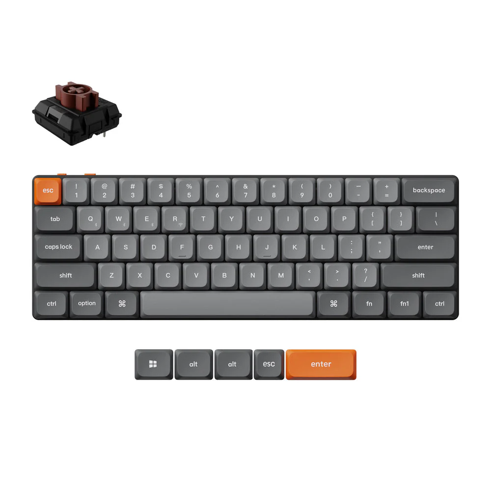 Keychron K9 Max QMK Wireless Custom Mechanical Keyboard (US ANSI Layout) - Image 2