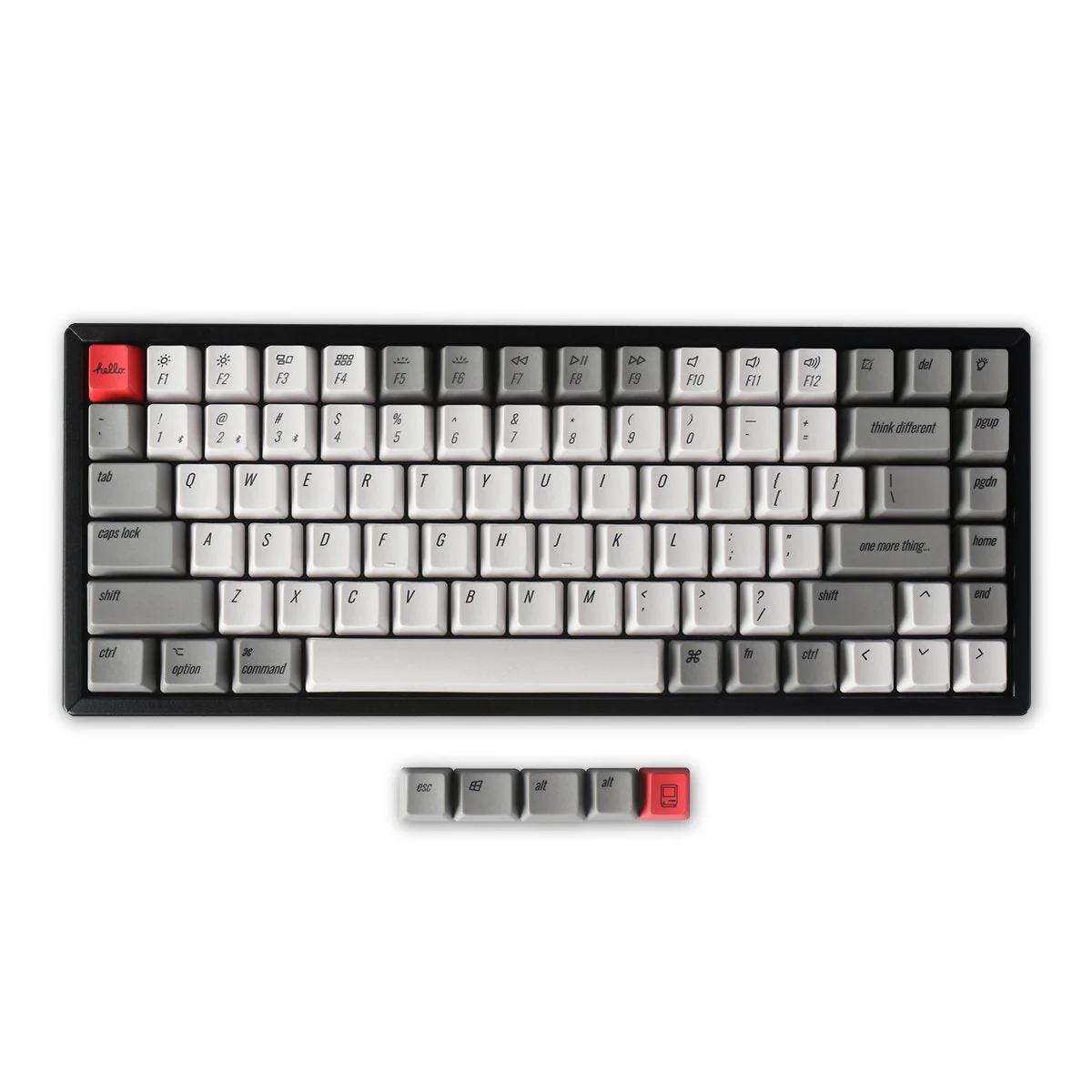 Keychron OEM Profile PBT Retro Keycap Set - Image 2