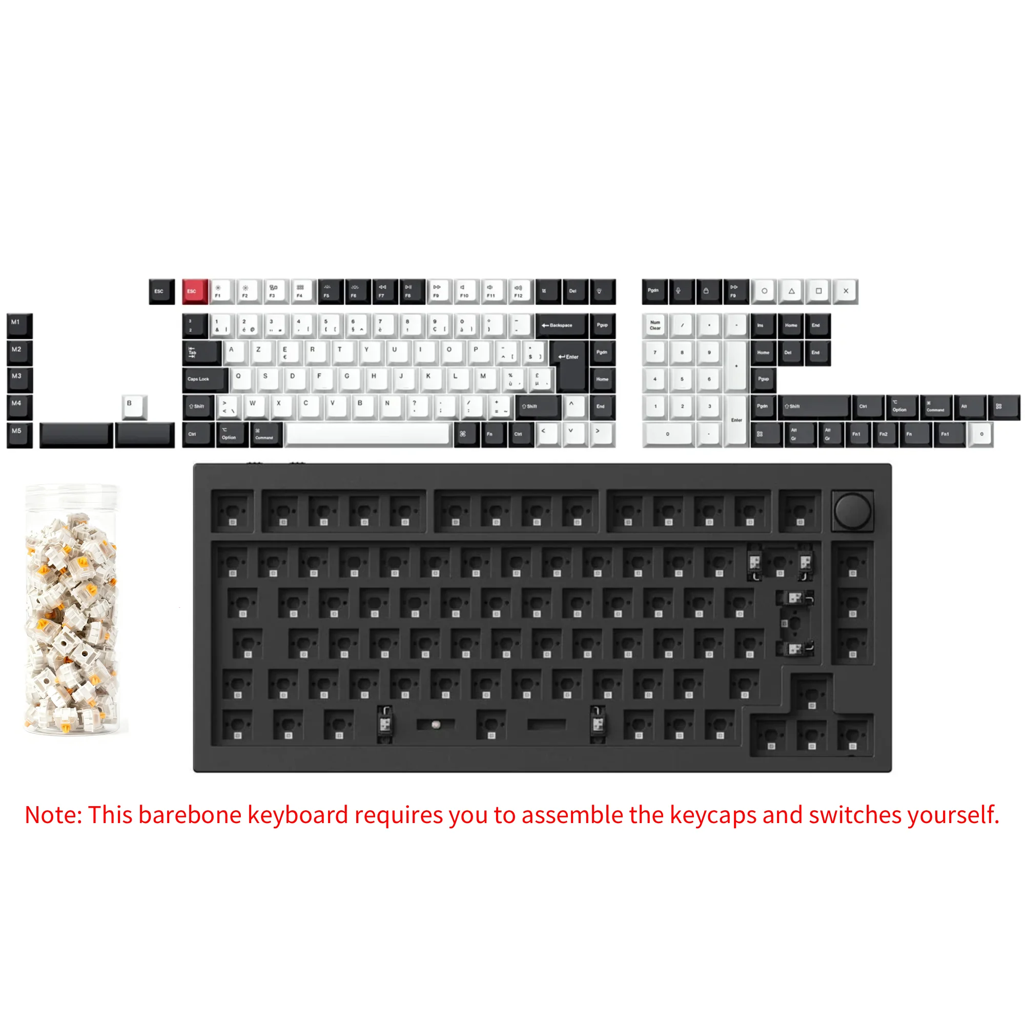 Keychron Q1 HE QMK Wireless Custom Keyboard ISO Layout Collection - Image 13