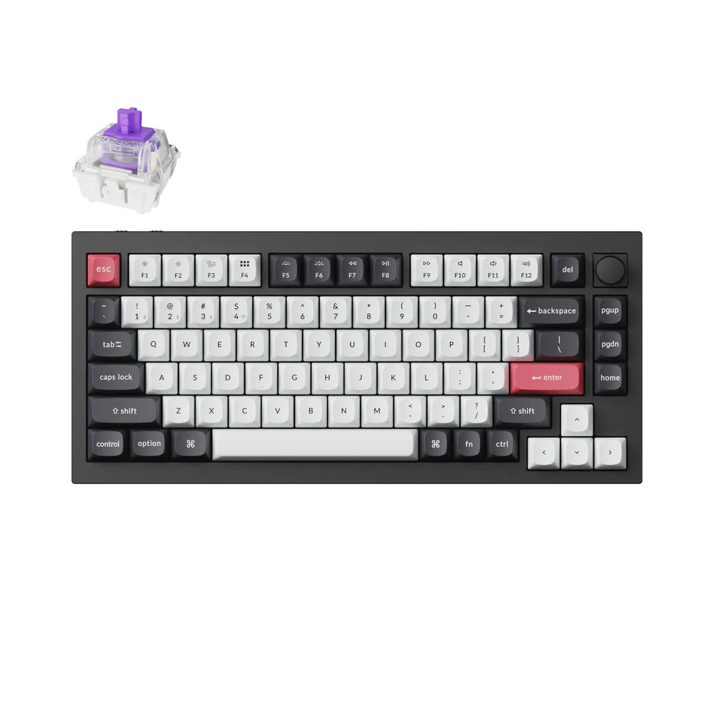 Combo: Keychron Q1 HE QMK Wireless Custom Keyboard + Silicone Palm Rest - Image 2