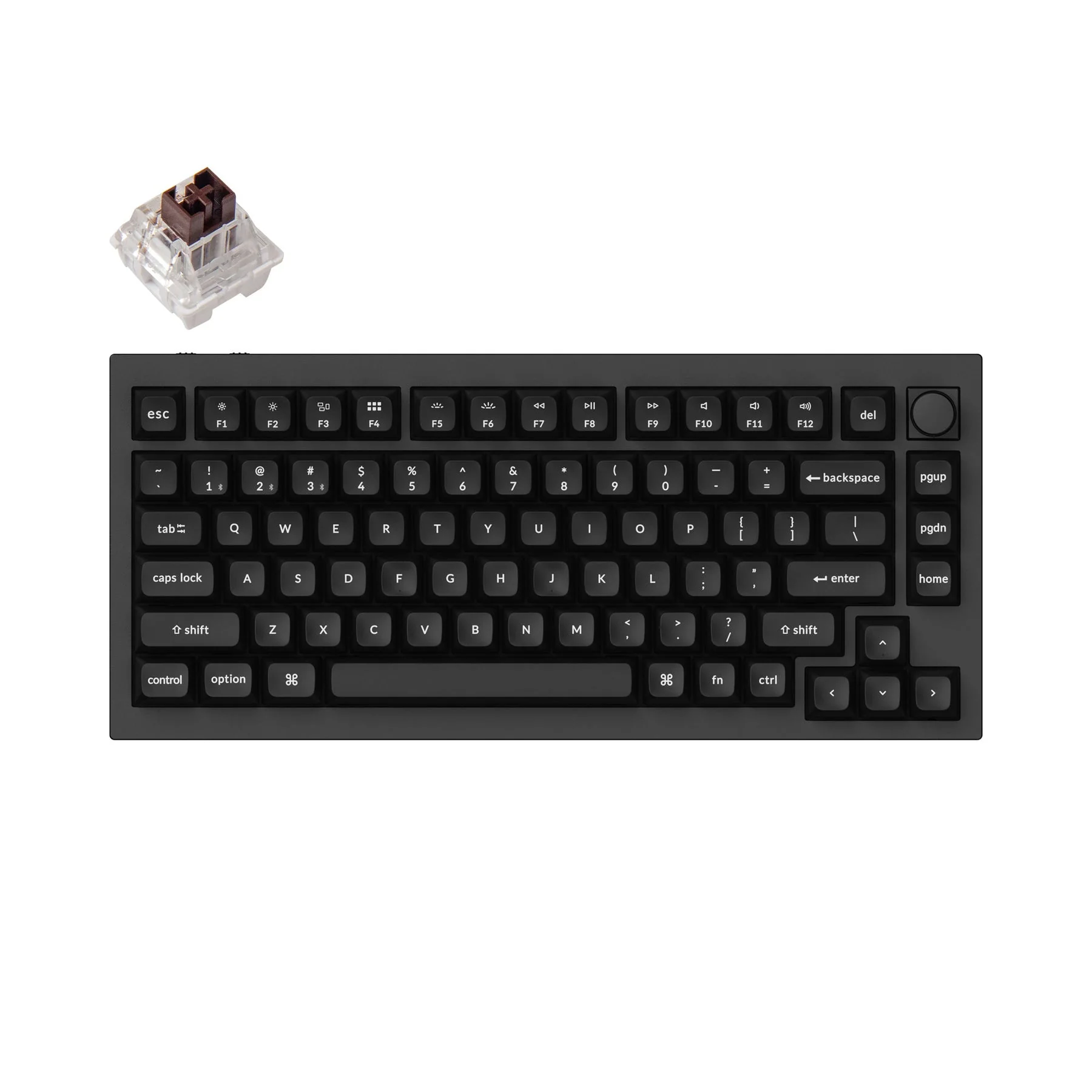 Keychron Q1 Pro QMK/VIA Wireless Custom Mechanical Keyboard (US ANSI Layout) - Image 17