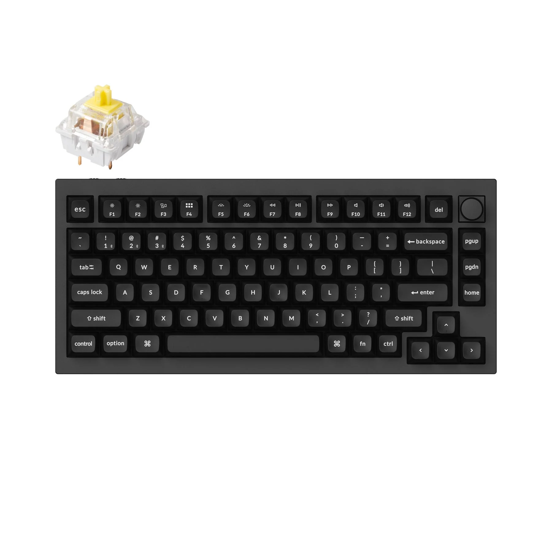 Keychron Q1 Pro QMK/VIA Wireless Custom Mechanical Keyboard (US ANSI Layout) - Image 18