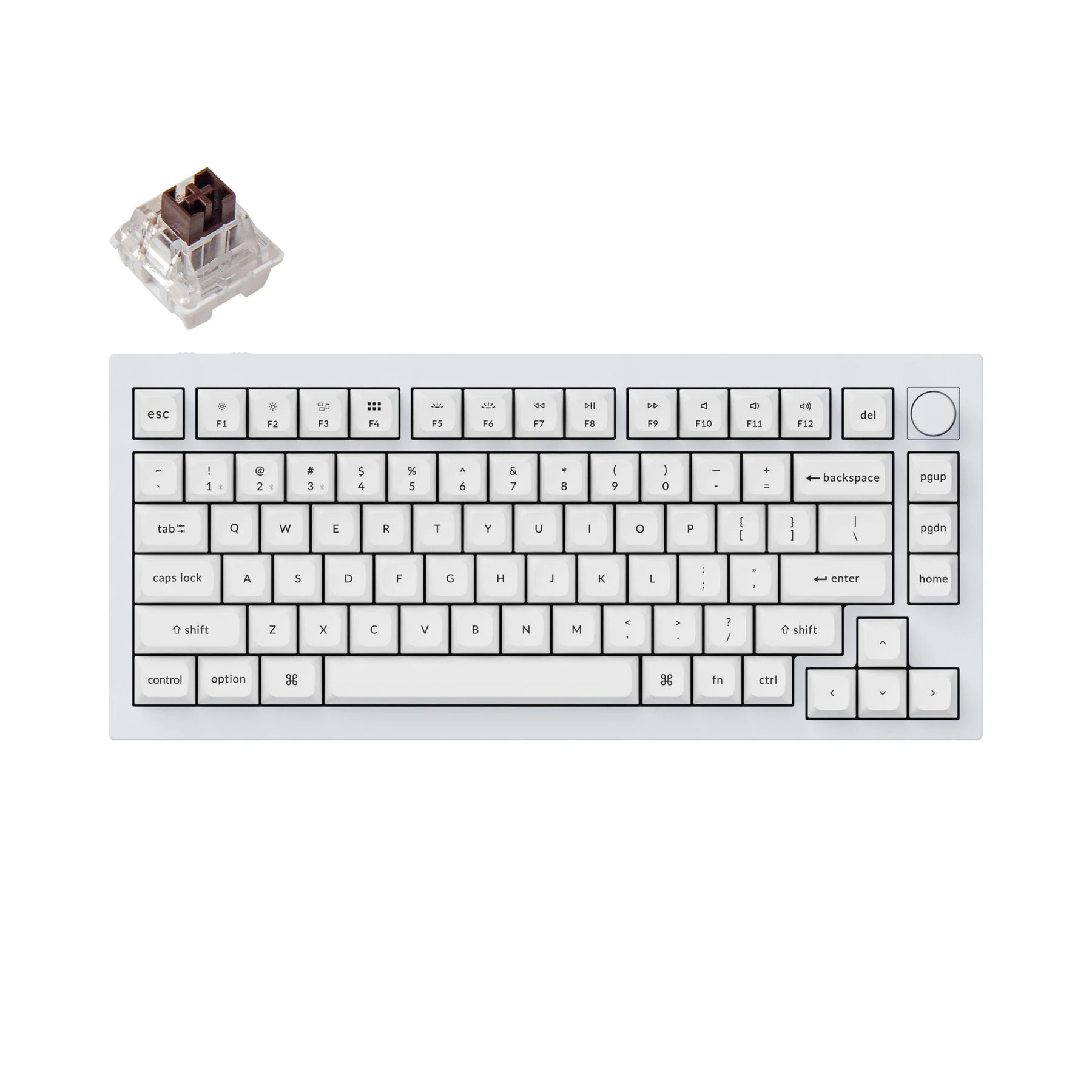 Keychron Q1 Pro QMK/VIA Wireless Custom Mechanical Keyboard (US ANSI Layout) - Image 20