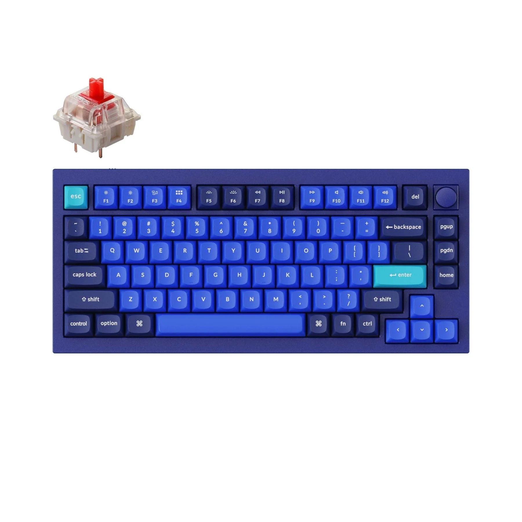 Keychron Q1 QMK Custom Mechanical Keyboard - Version 2 (US ANSI Layout) - Image 10