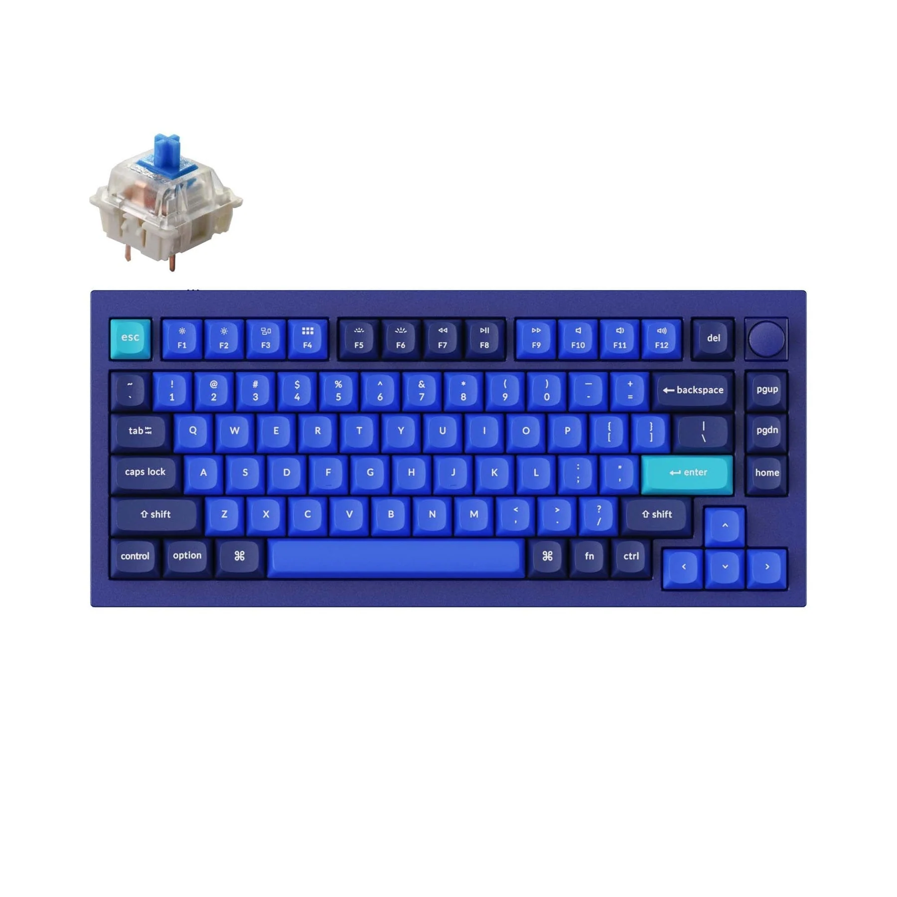 Keychron Q1 QMK Custom Mechanical Keyboard - Version 2 (US ANSI Layout) - Image 11