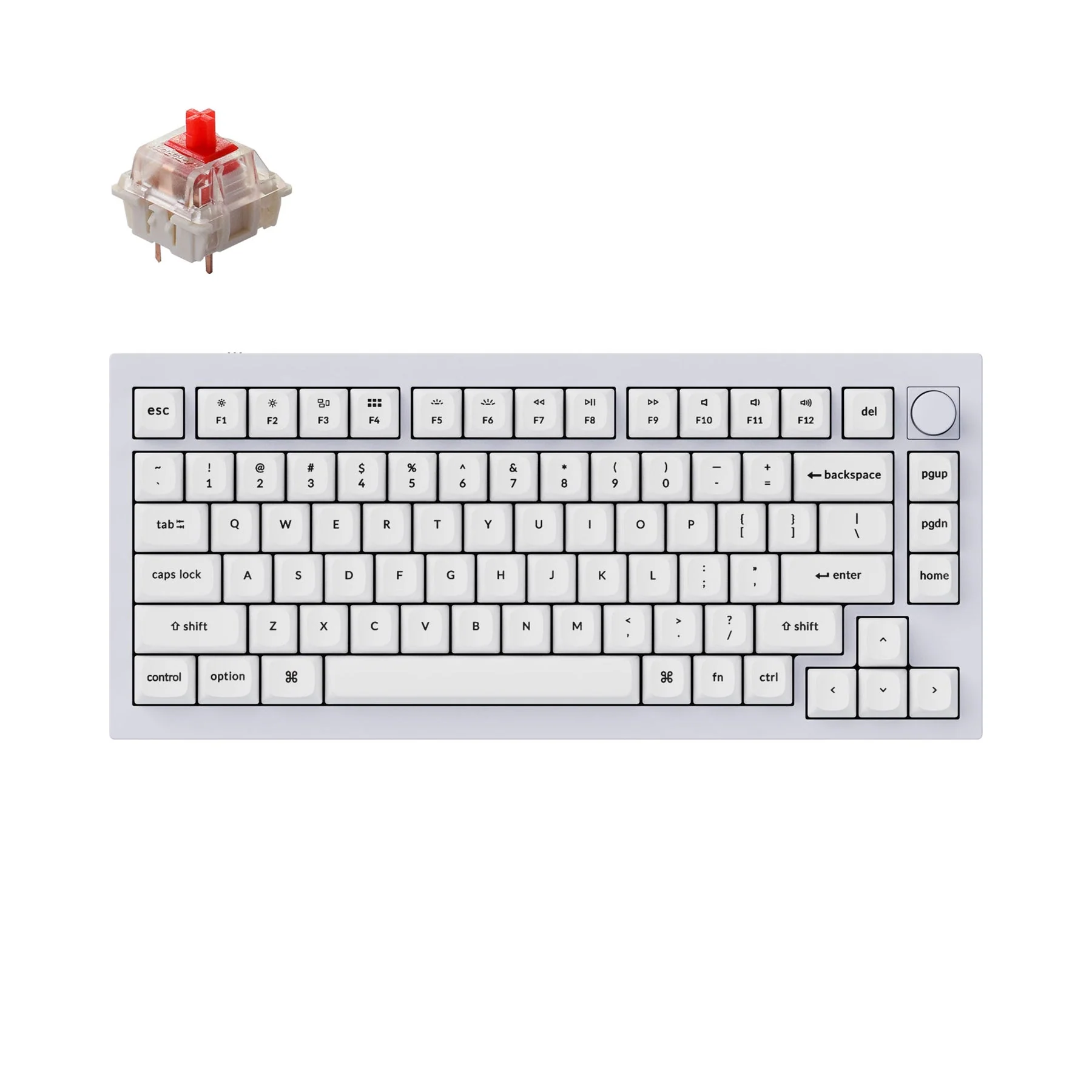 Keychron Q1 QMK Custom Mechanical Keyboard - Version 2 (US ANSI Layout) - Image 15