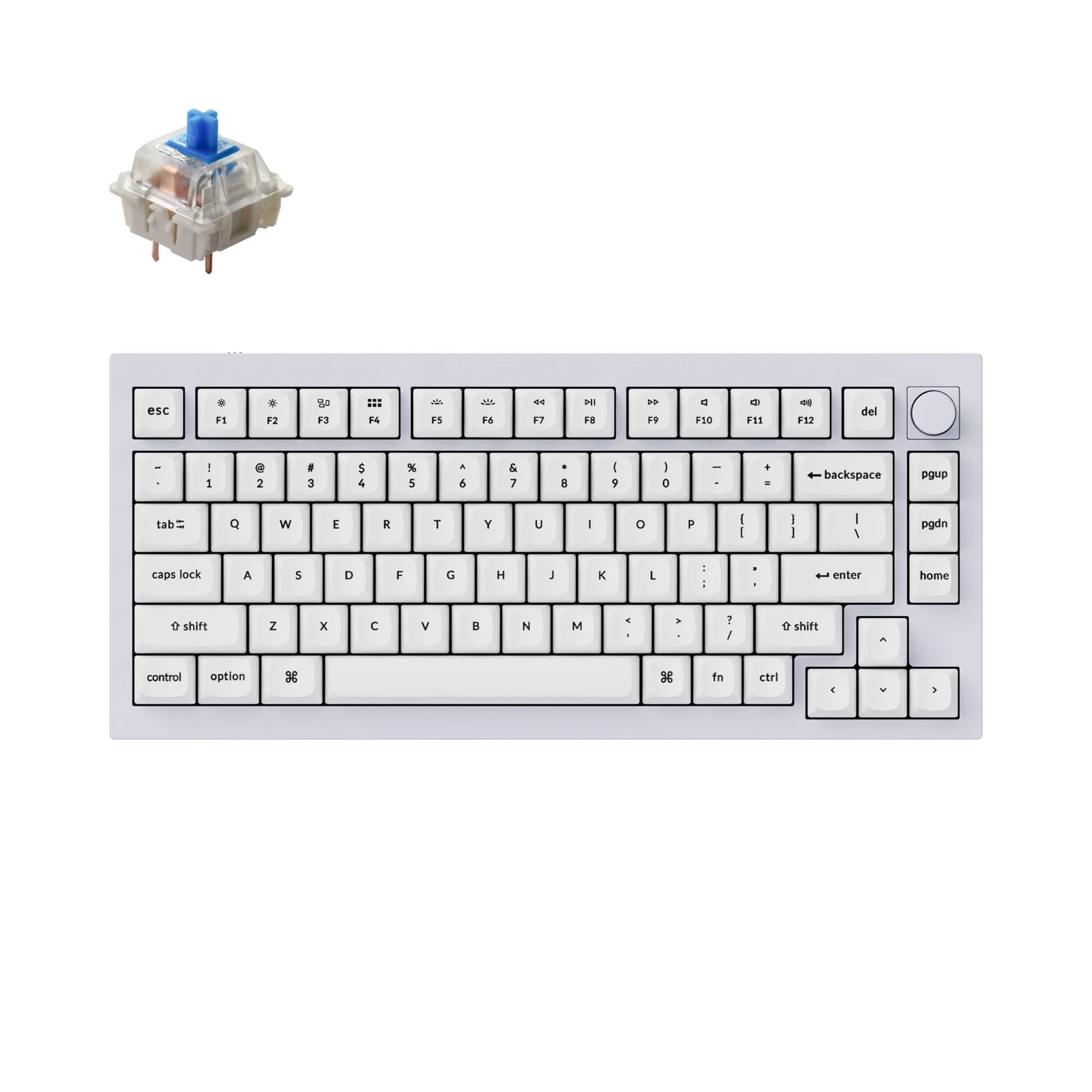 Keychron Q1 QMK Custom Mechanical Keyboard - Version 2 (US ANSI Layout) - Image 16