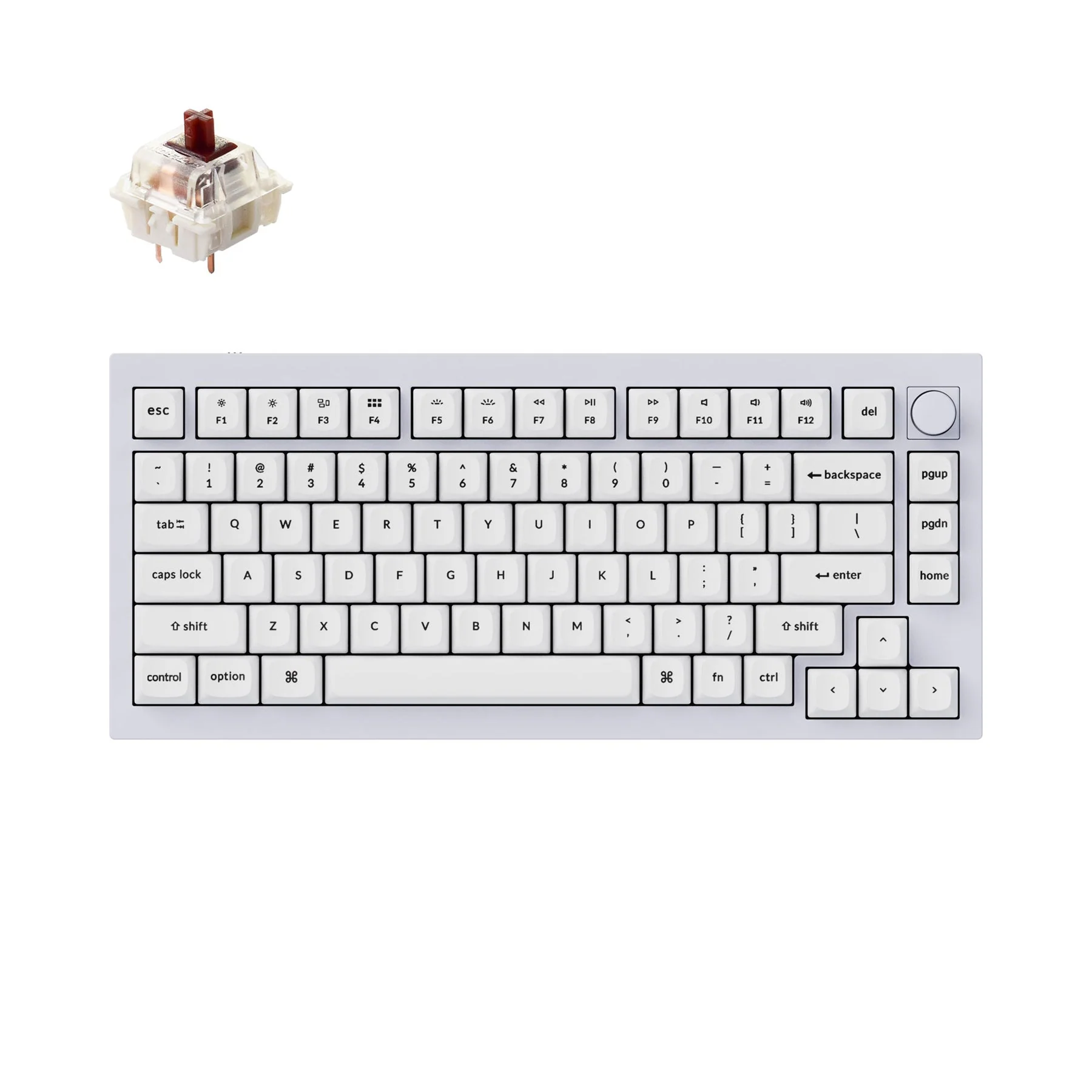 Keychron Q1 QMK Custom Mechanical Keyboard - Version 2 (US ANSI Layout) - Image 17