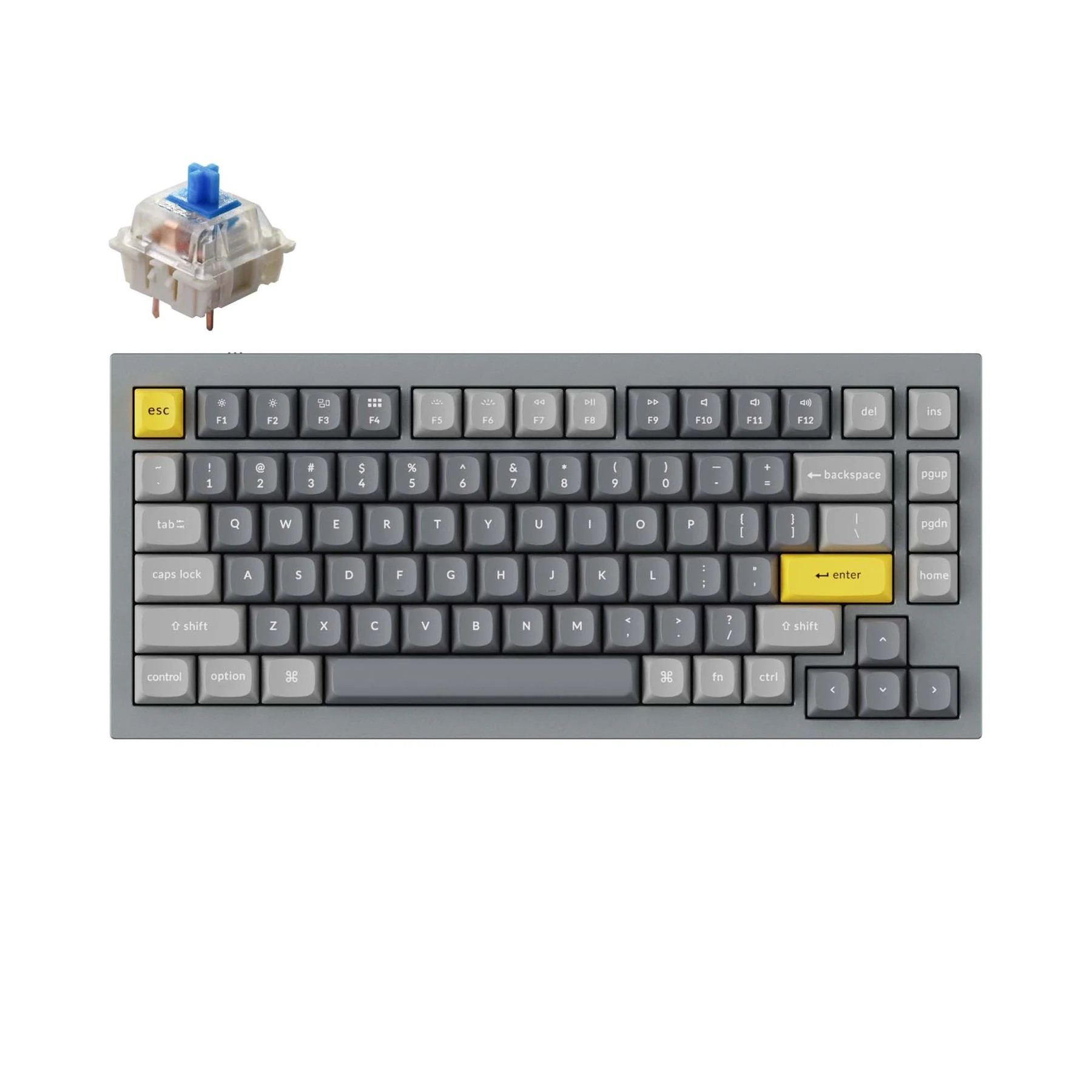 Keychron Q1 QMK Custom Mechanical Keyboard - Version 2 (US ANSI Layout) - Image 28