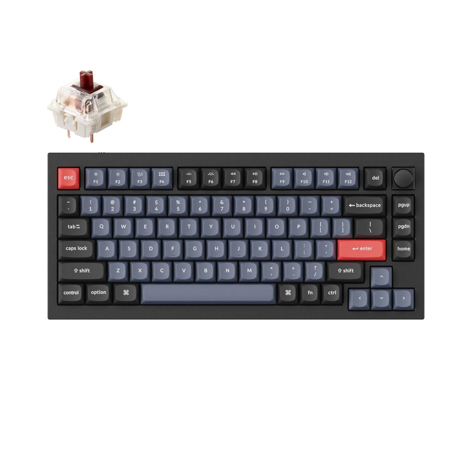 Keychron Q1 QMK Custom Mechanical Keyboard - Version 2 (US ANSI Layout) - Image 3