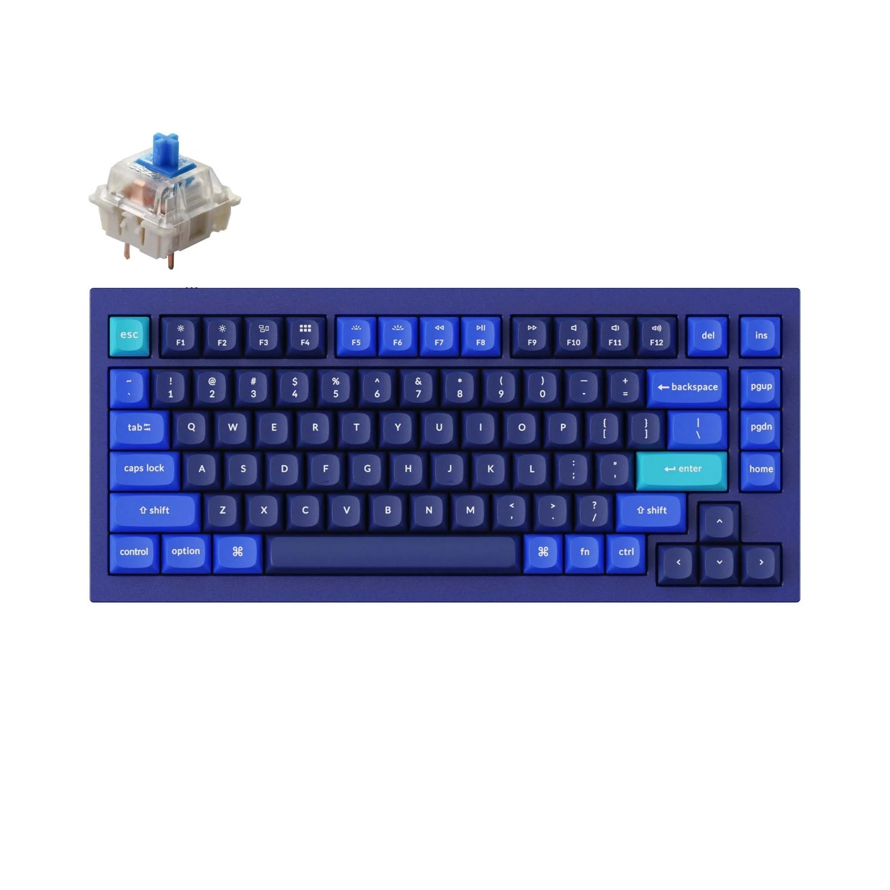 Keychron Q1 QMK Custom Mechanical Keyboard - Version 2 (US ANSI Layout) - Image 31