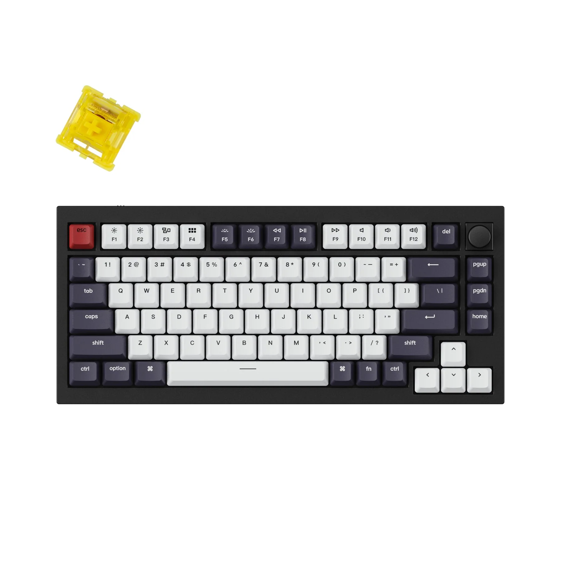 Keychron Q1 QMK Custom Mechanical Keyboard - Version 2 (US ANSI Layout) - Image 4