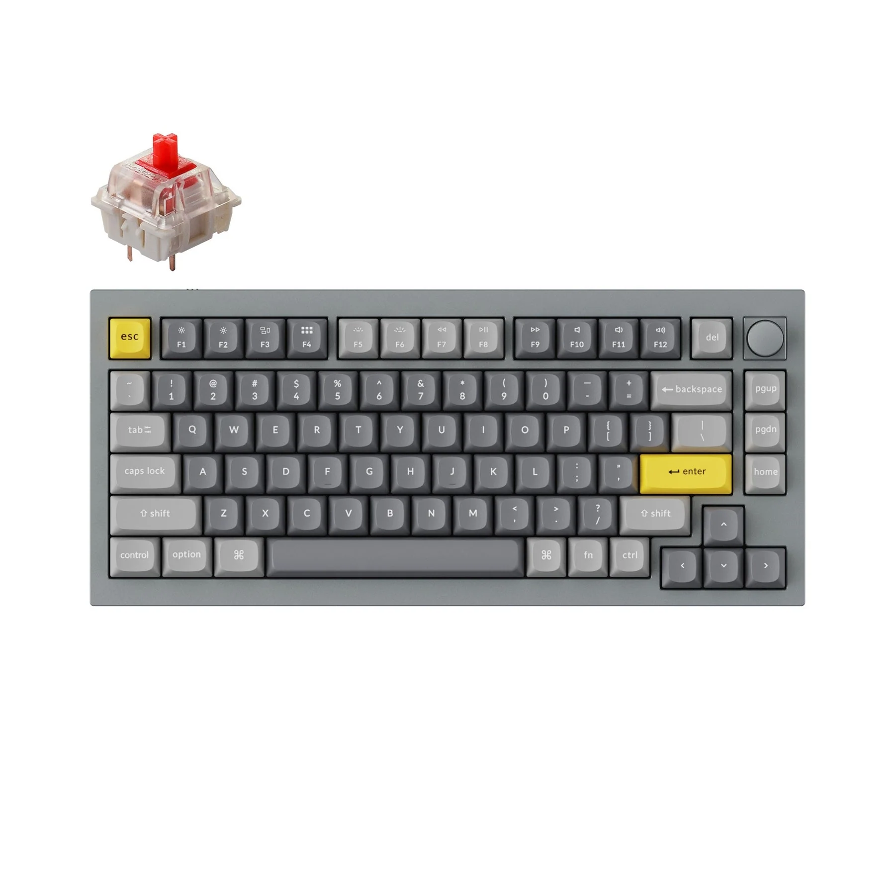 Keychron Q1 QMK Custom Mechanical Keyboard - Version 2 (US ANSI Layout) - Image 42
