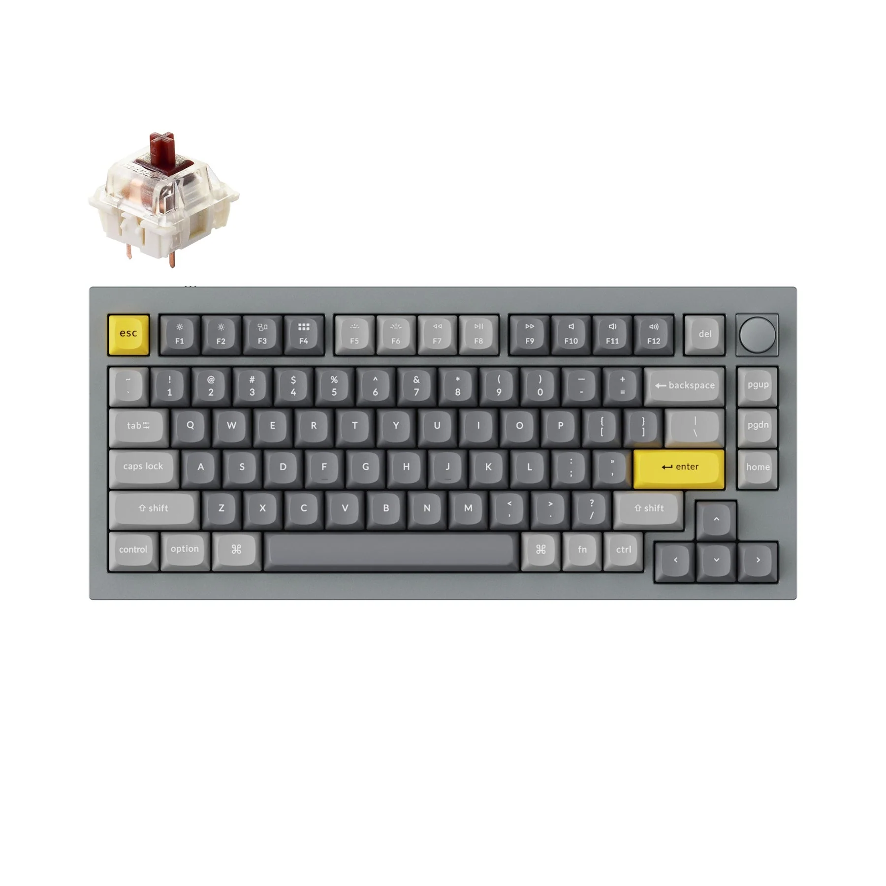 Keychron Q1 QMK Custom Mechanical Keyboard - Version 2 (US ANSI Layout) - Image 44