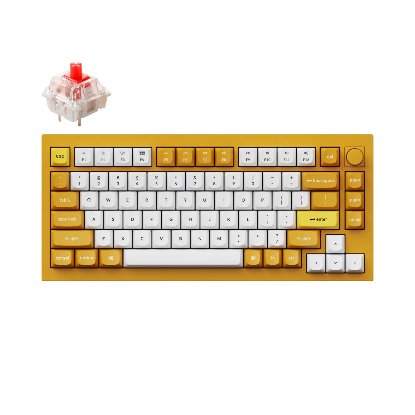 Keychron Q1 QMK Custom Mechanical Keyboard - Version 2 (US ANSI Layout) - Image 48